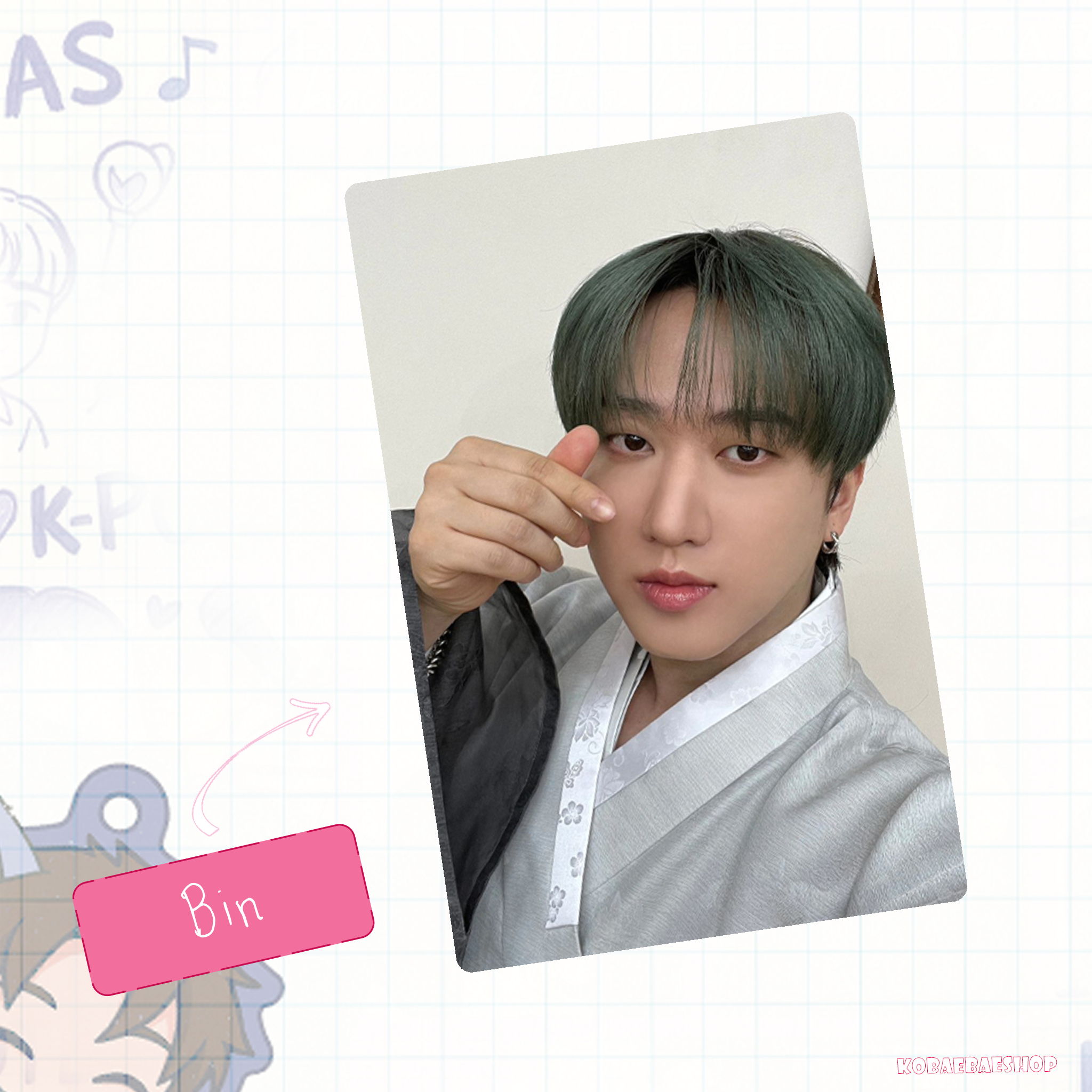 Skz - Chuseok 25 Handmade photocards kpop inspired - Bias set