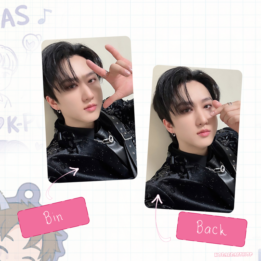 Skz - Happy New Year (25) Handmade photocards kpop inspired - Double side set