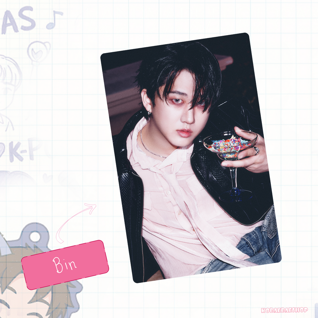 Skz - Doit  handmade photocards kpop inspired - Bias set 2