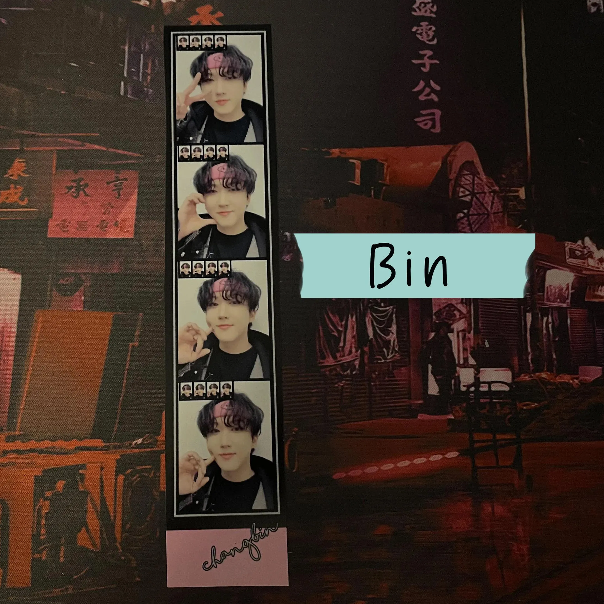 Skz - OT8 handmade film strips - Gift for fan