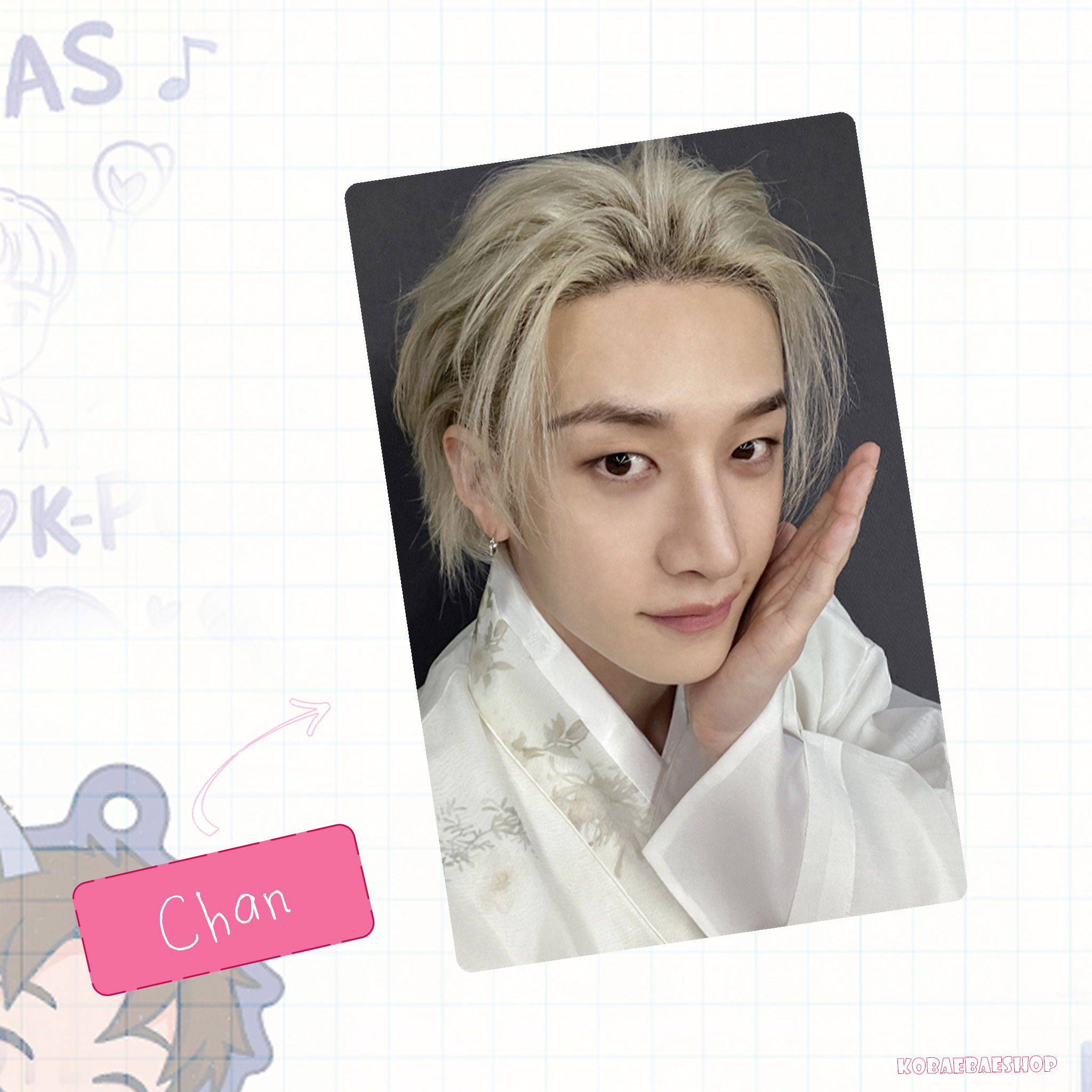 Skz - Chuseok 25 handmade photocards kpop inspired - Bias set