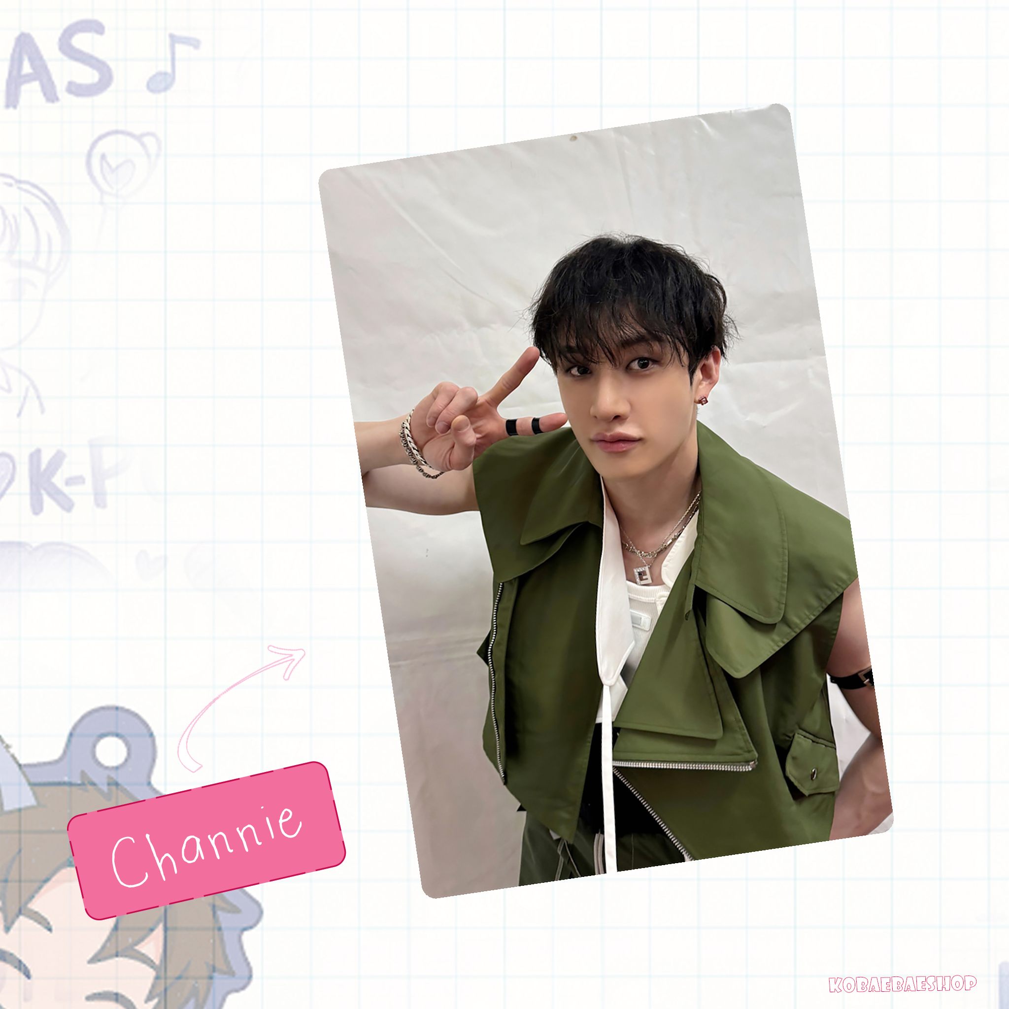 Skz - Ate Handmade photocards kpop inspired - Tube set