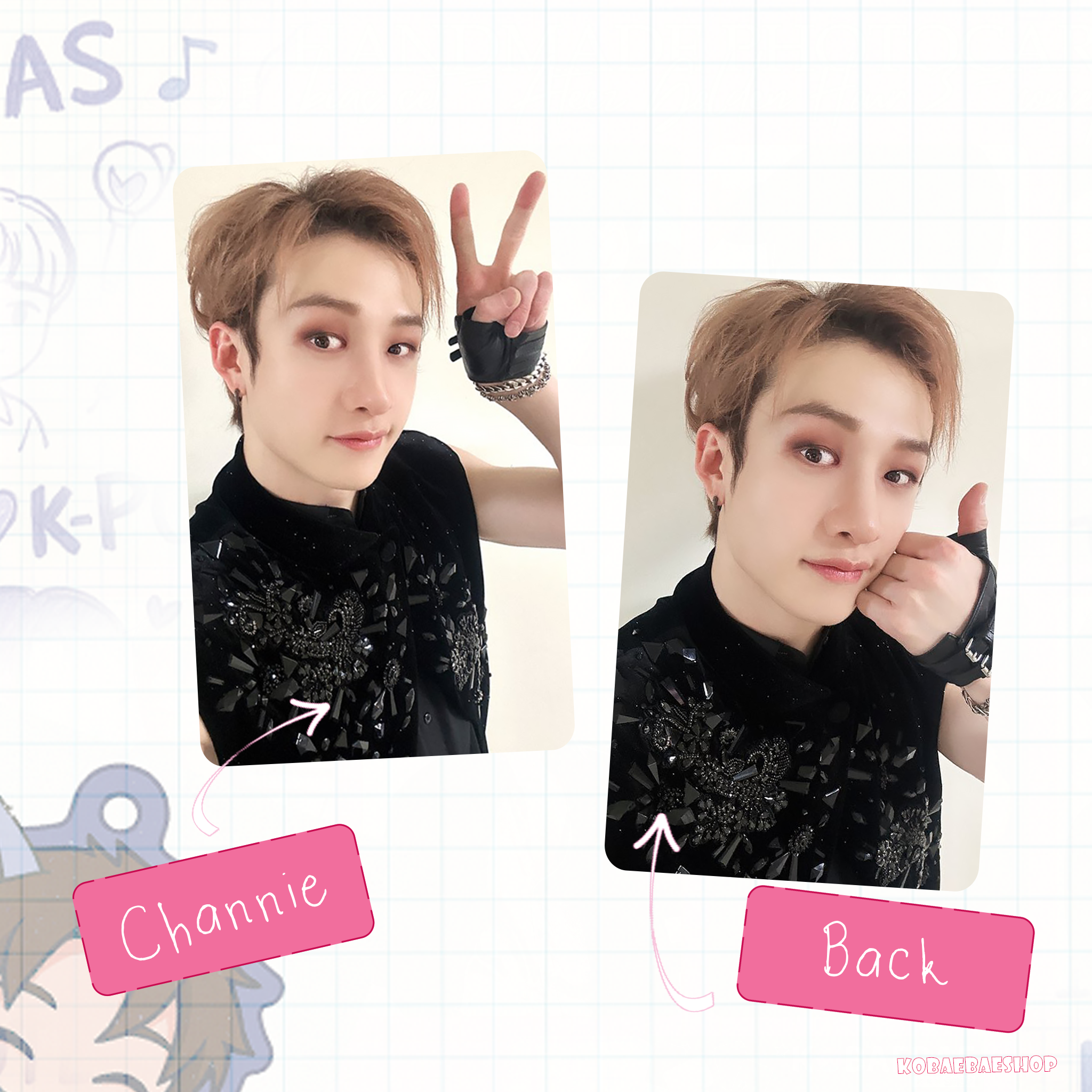 Skz - Happy New Year (25) Handmade photocards kpop inspired - Double side set