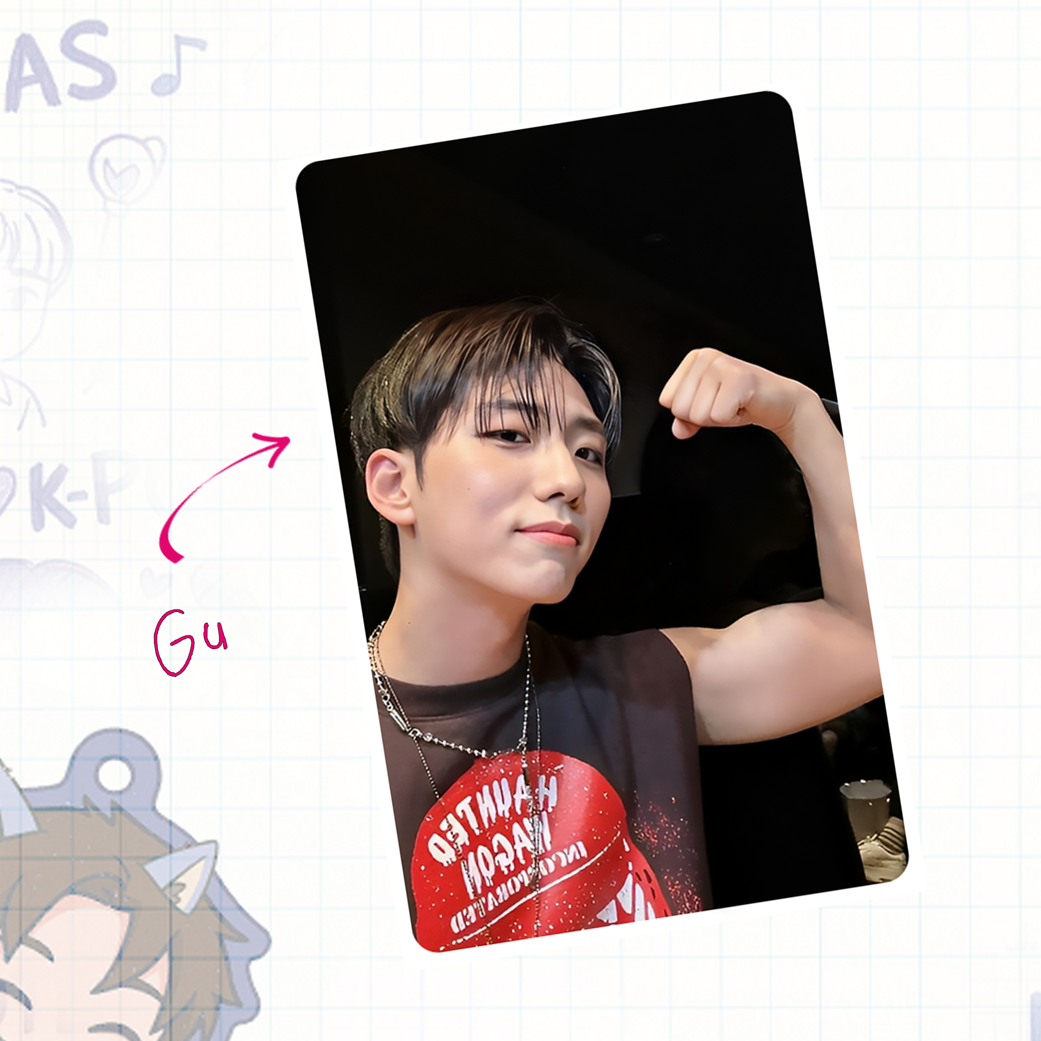 XHR - Ot6 handmade photocards kpop inspired - Set 1