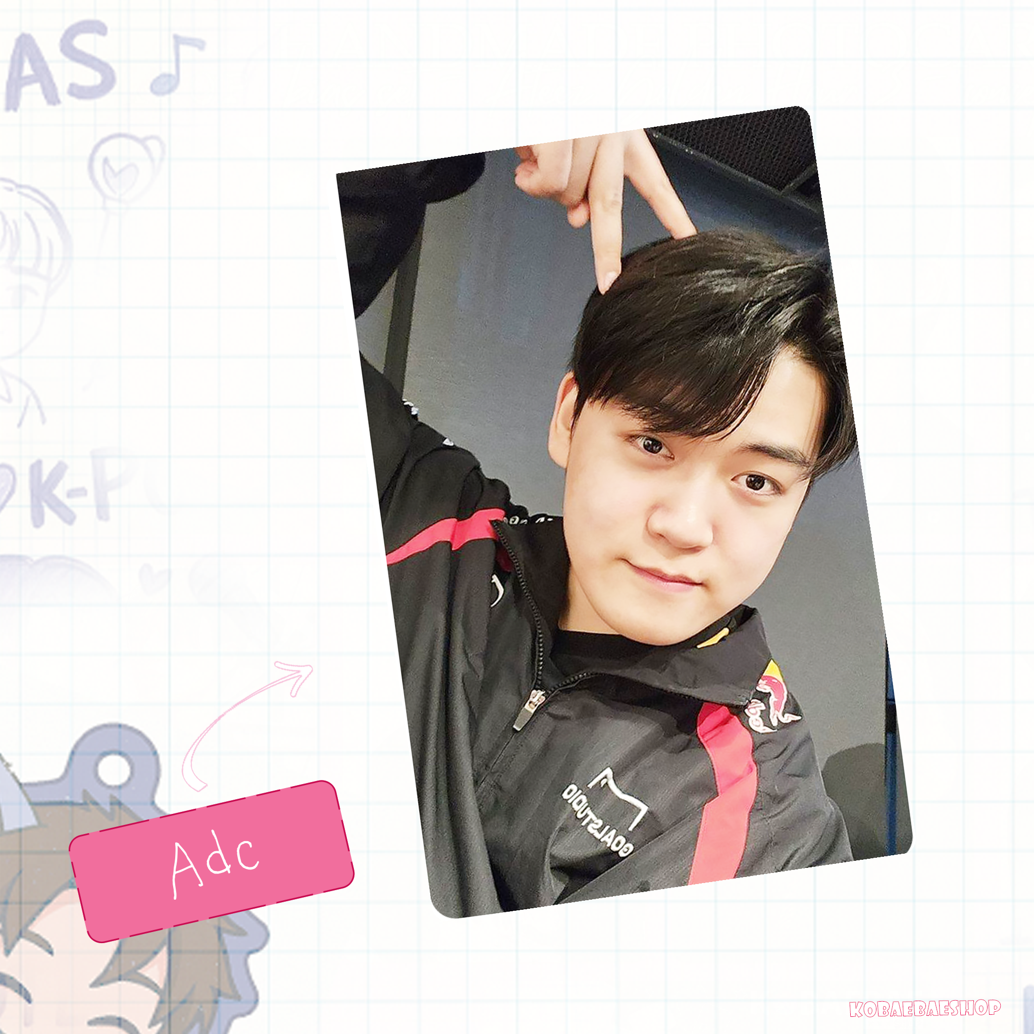 ProPlayer - Team Esports handmade photocards kpop inspired - Set 2