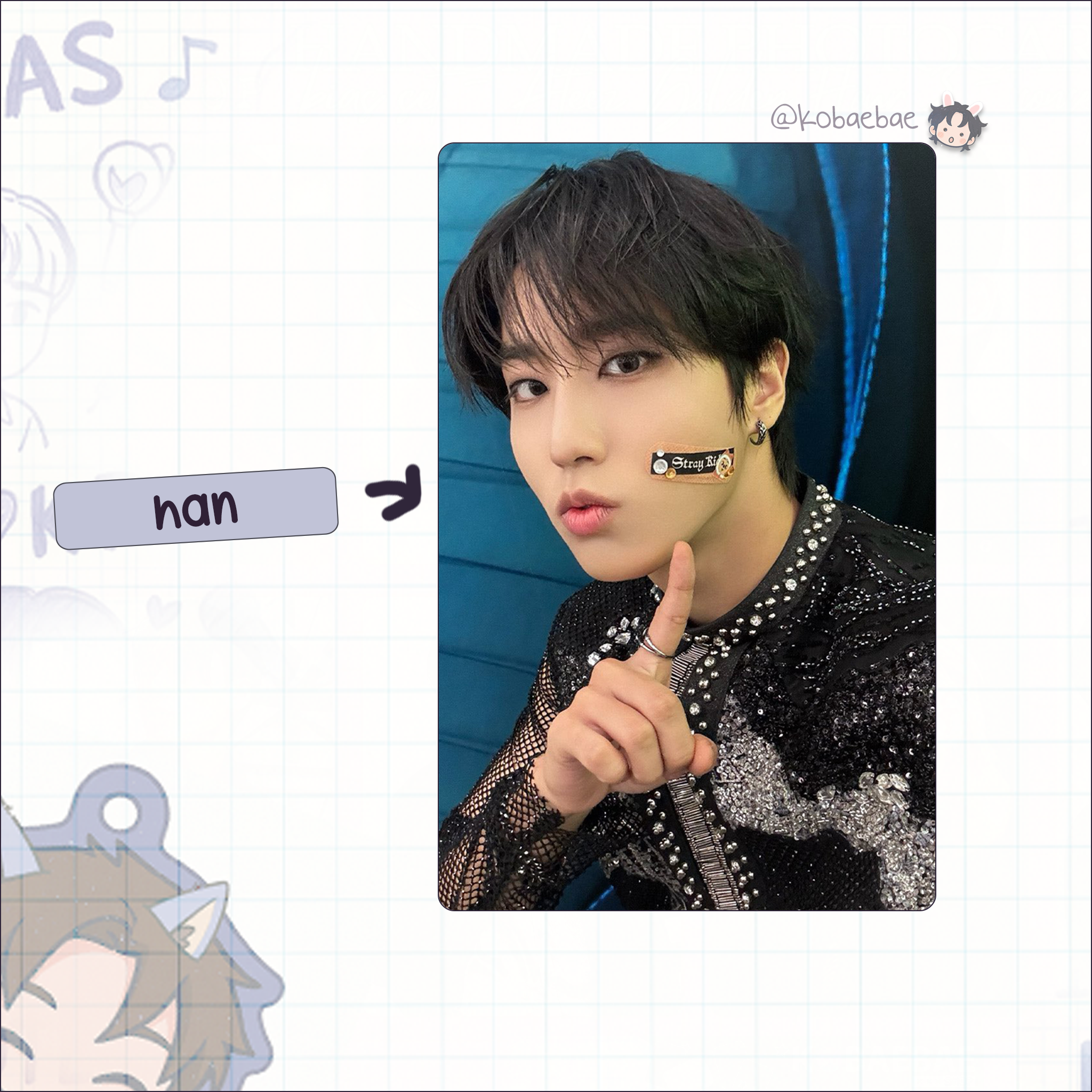 Skz - S.G. Handmade photocards kpop inspired - Your Hero Bias set