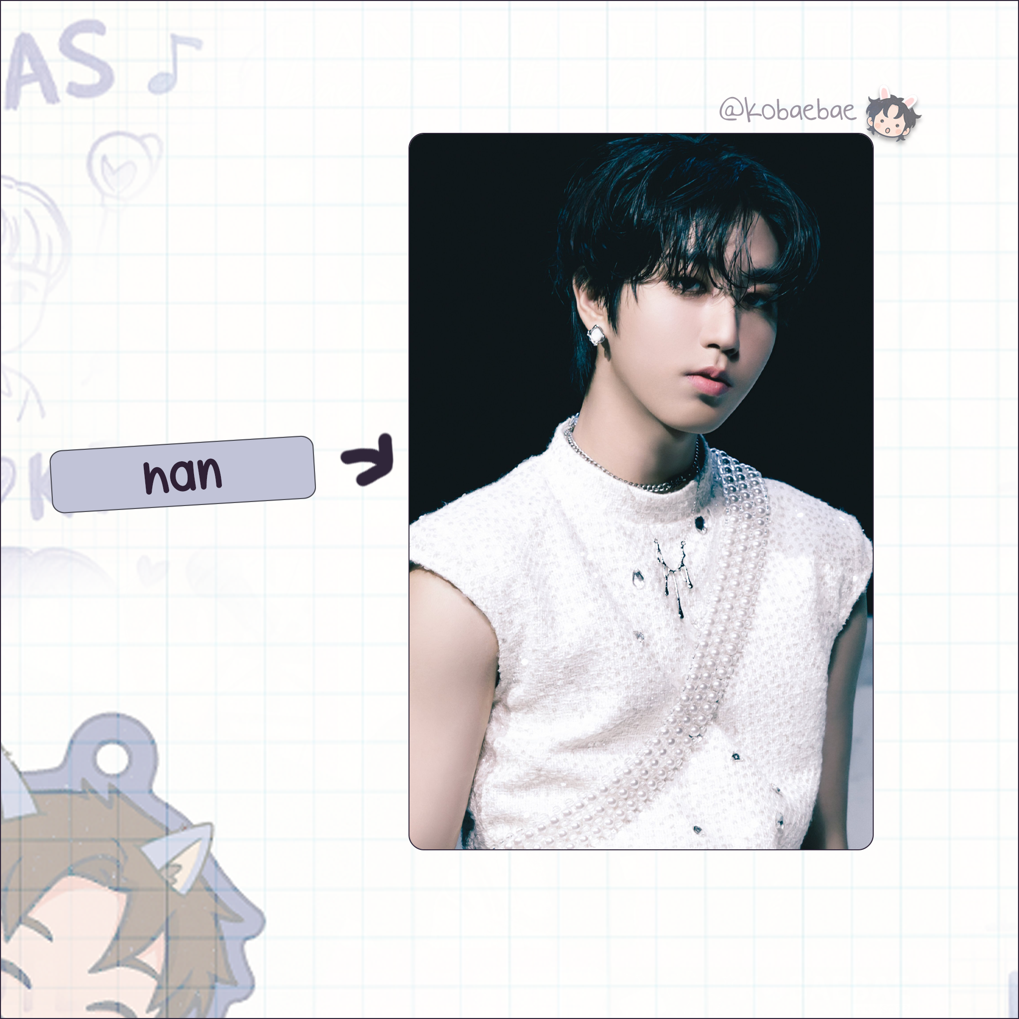 Skz - G.i.a.n.t. Handmade photocards kpop inspired - Sub Solo