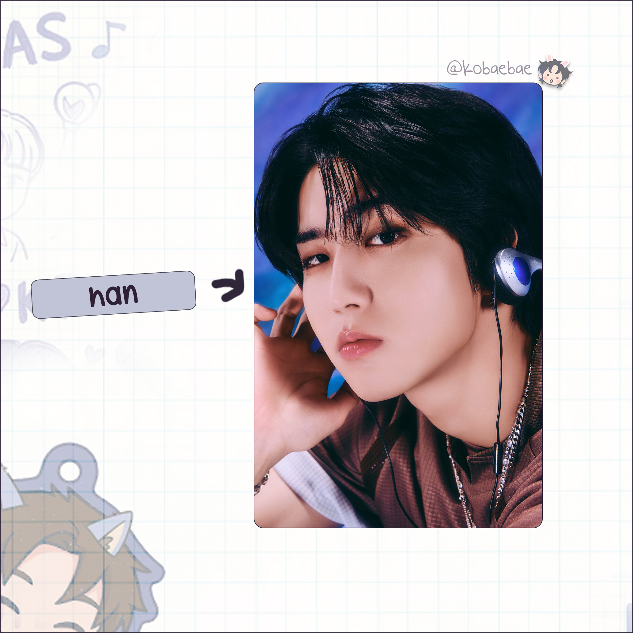 Skz - S.G. Handmade photocards kpop inspired - Street Kids Bias set