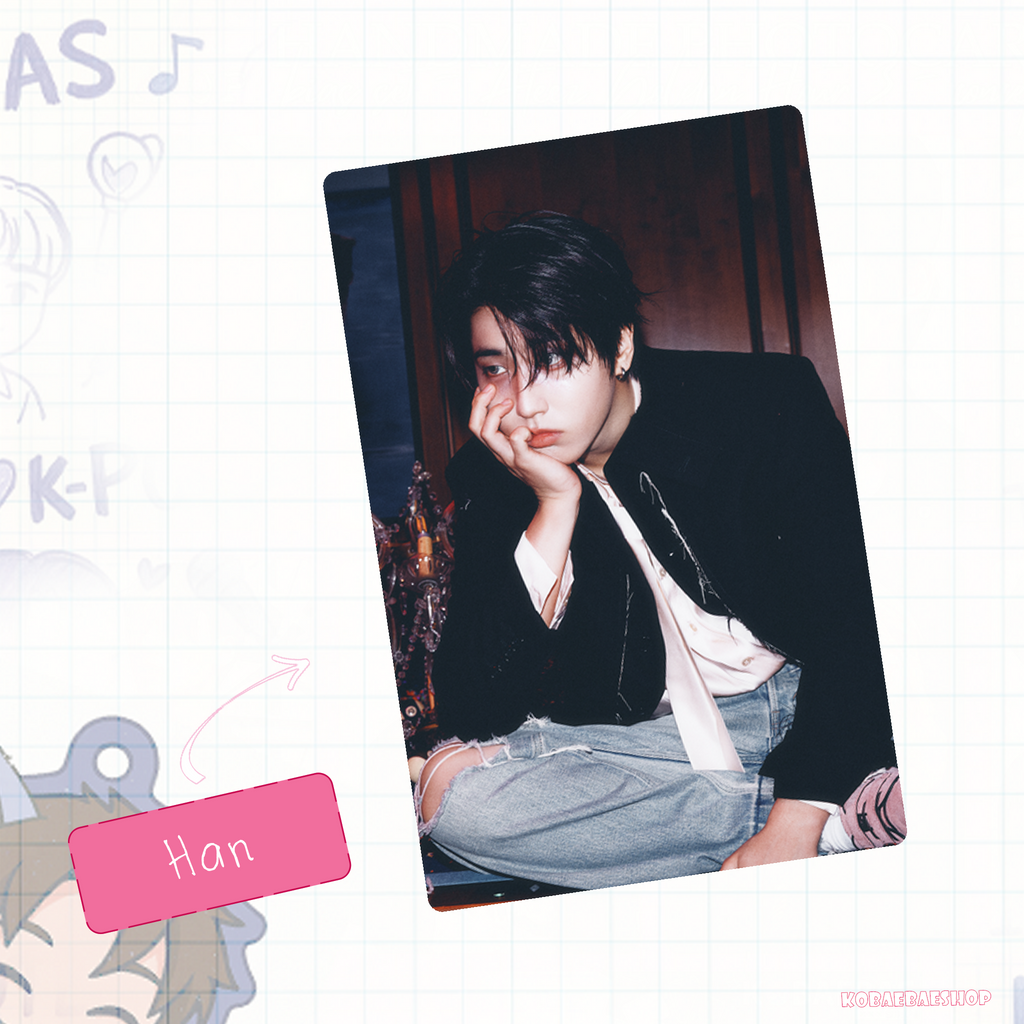 Skz - Doit  handmade photocards kpop inspired - Bias set 2