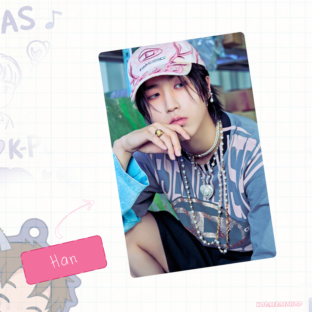 Skz - Jjam (a.t.e)  handmade photocards kpop inspired - Bias Set