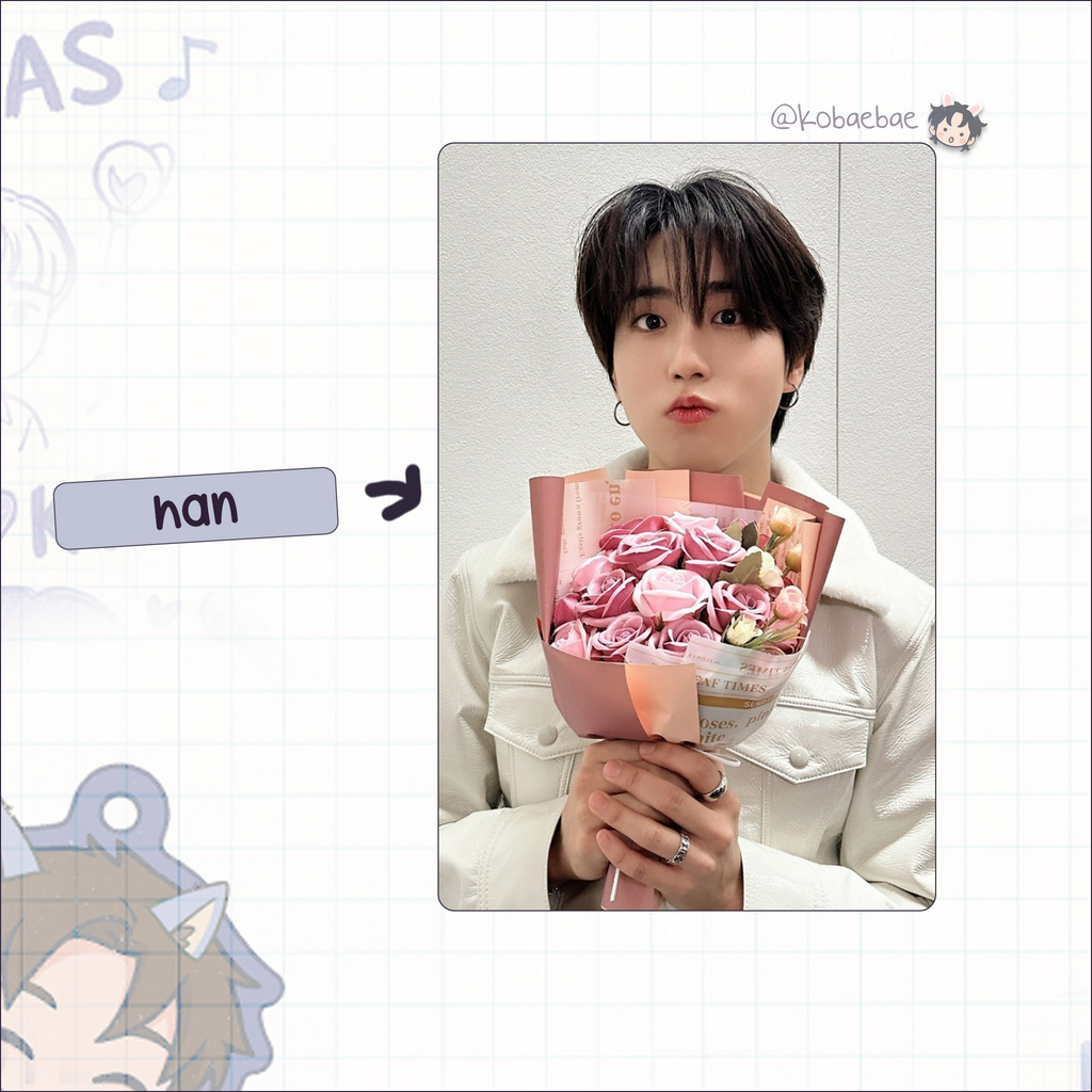 Skz - White Day set  handmade photocards kpop inspired - Holo set 1