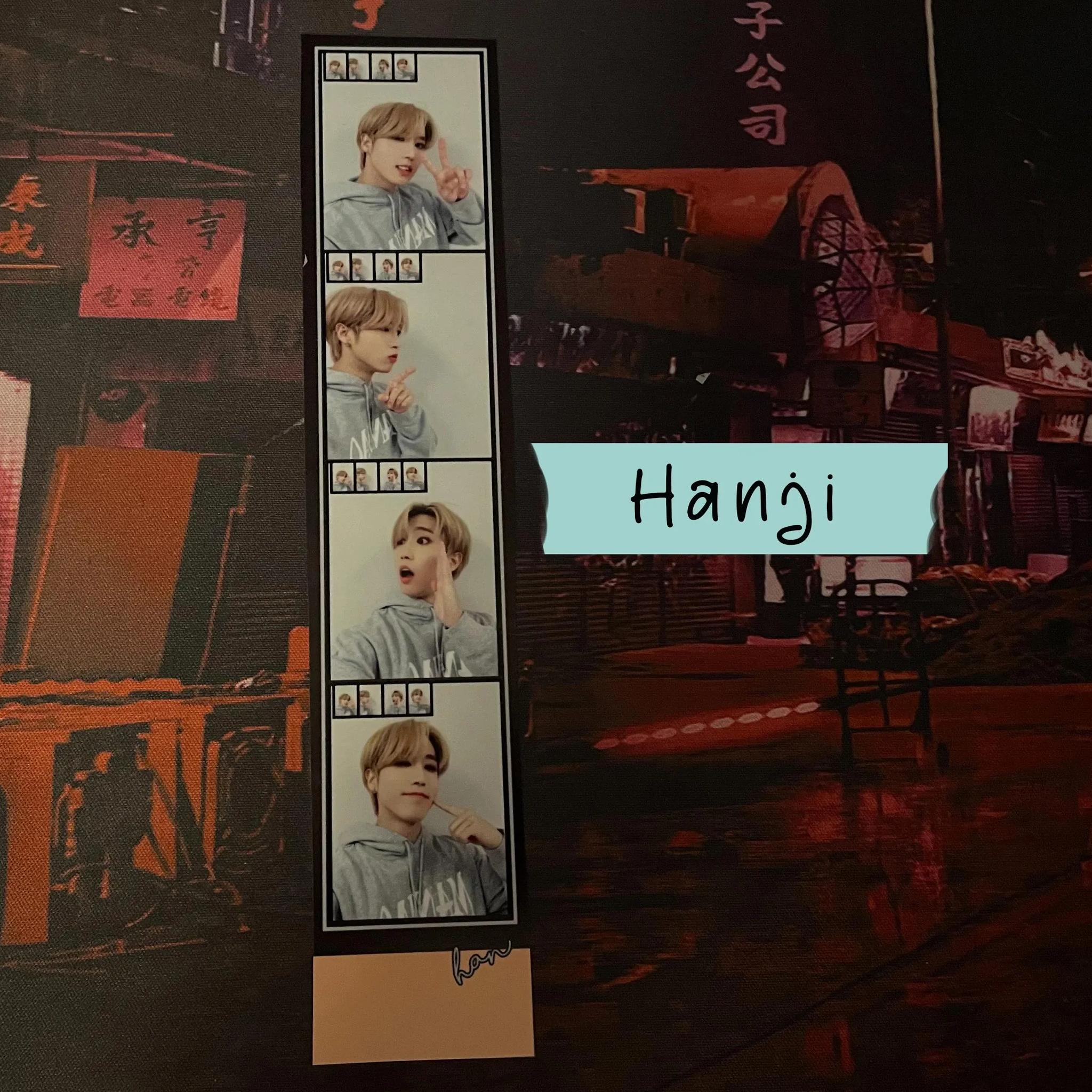 Skz - OT8 handmade film strips - Gift for fan