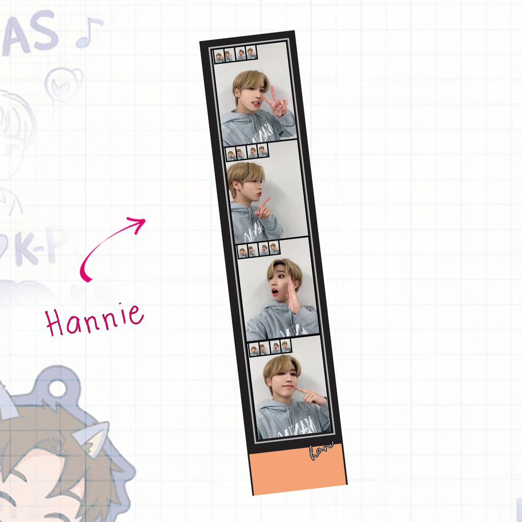Skz – Handmade Filmstrips | Satin Photo Card Strip (One Side Print) set 1