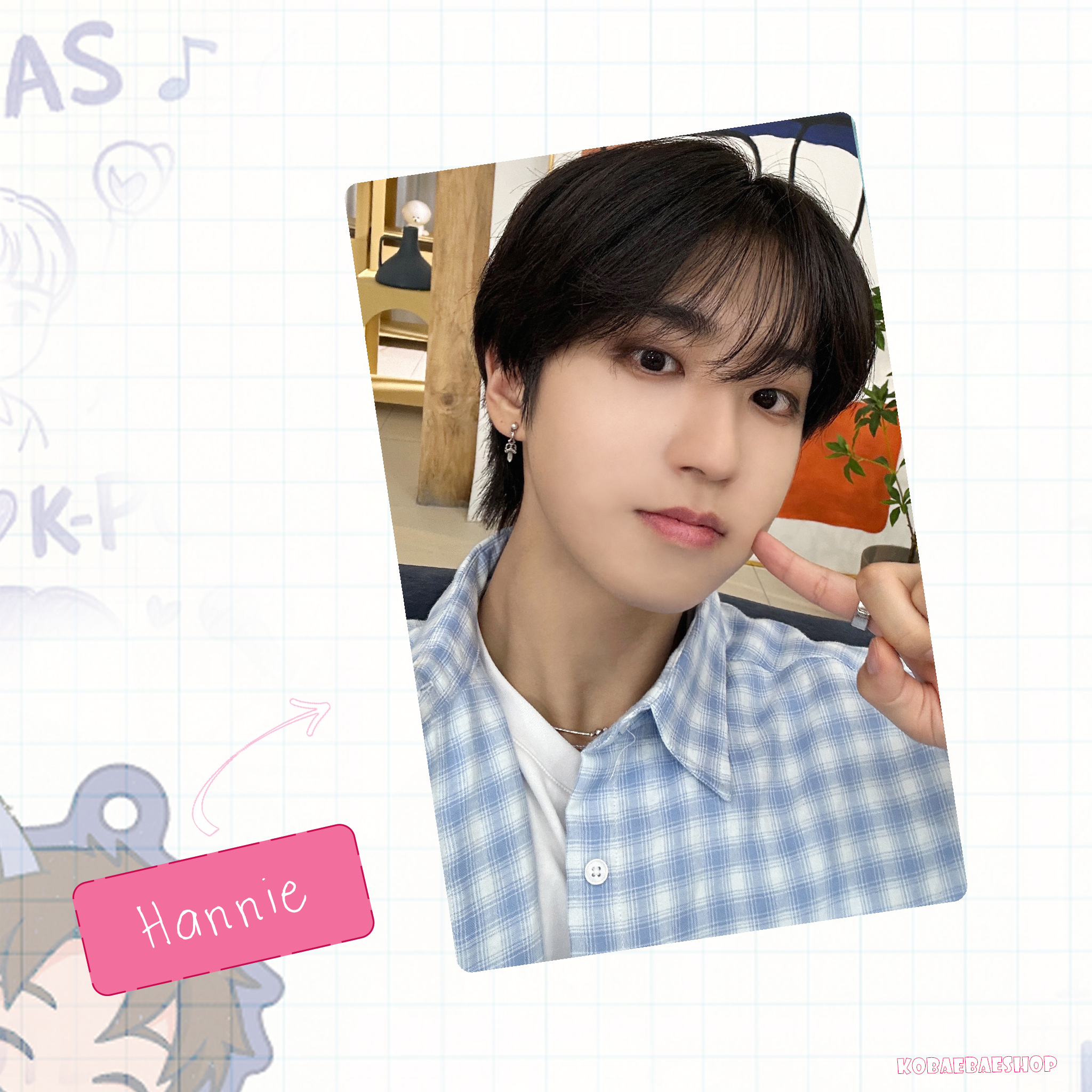 Skz - One Kids Room Handmade photocards kpop inspired - Bias set