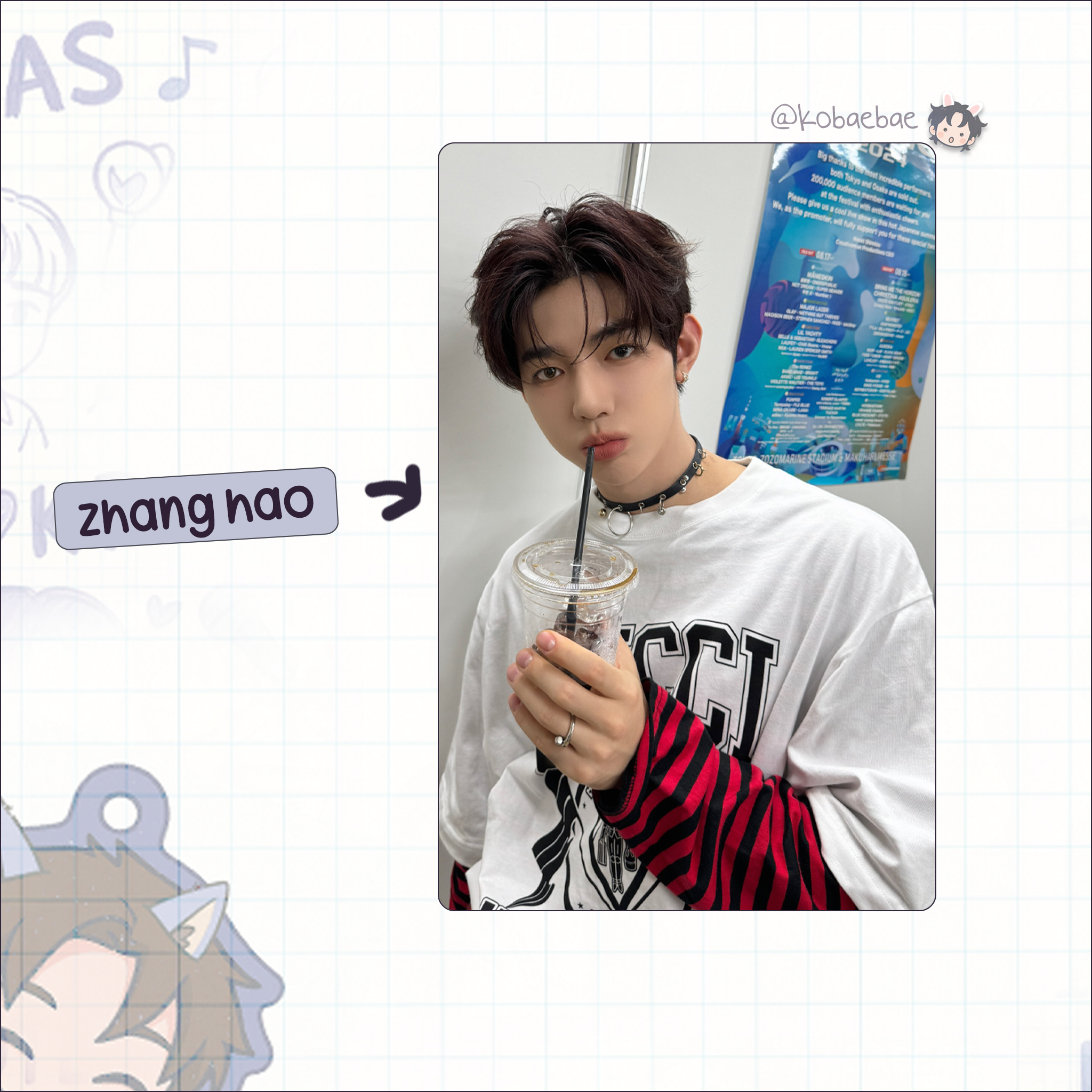 Zb1 - Summer Son. Handmade photocards kpop inspired - Bias set Tokyo ot9