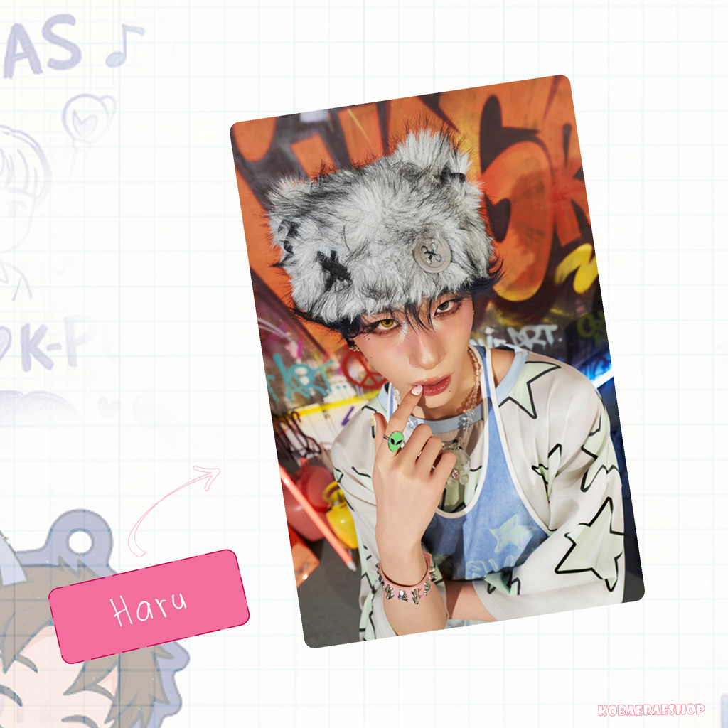 Xlov - Mini Album Handmade photocards kpop inspired - Bias Set 4