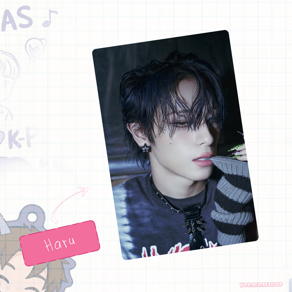 Xlov - Mini Album Handmade photocards kpop inspired - Bias Set 5