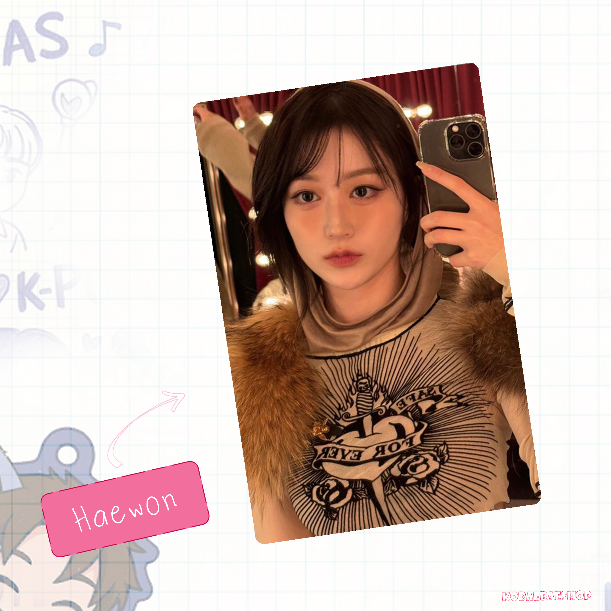 Nmxx - Handmade photocards kpop inspired - Bias set pack 1