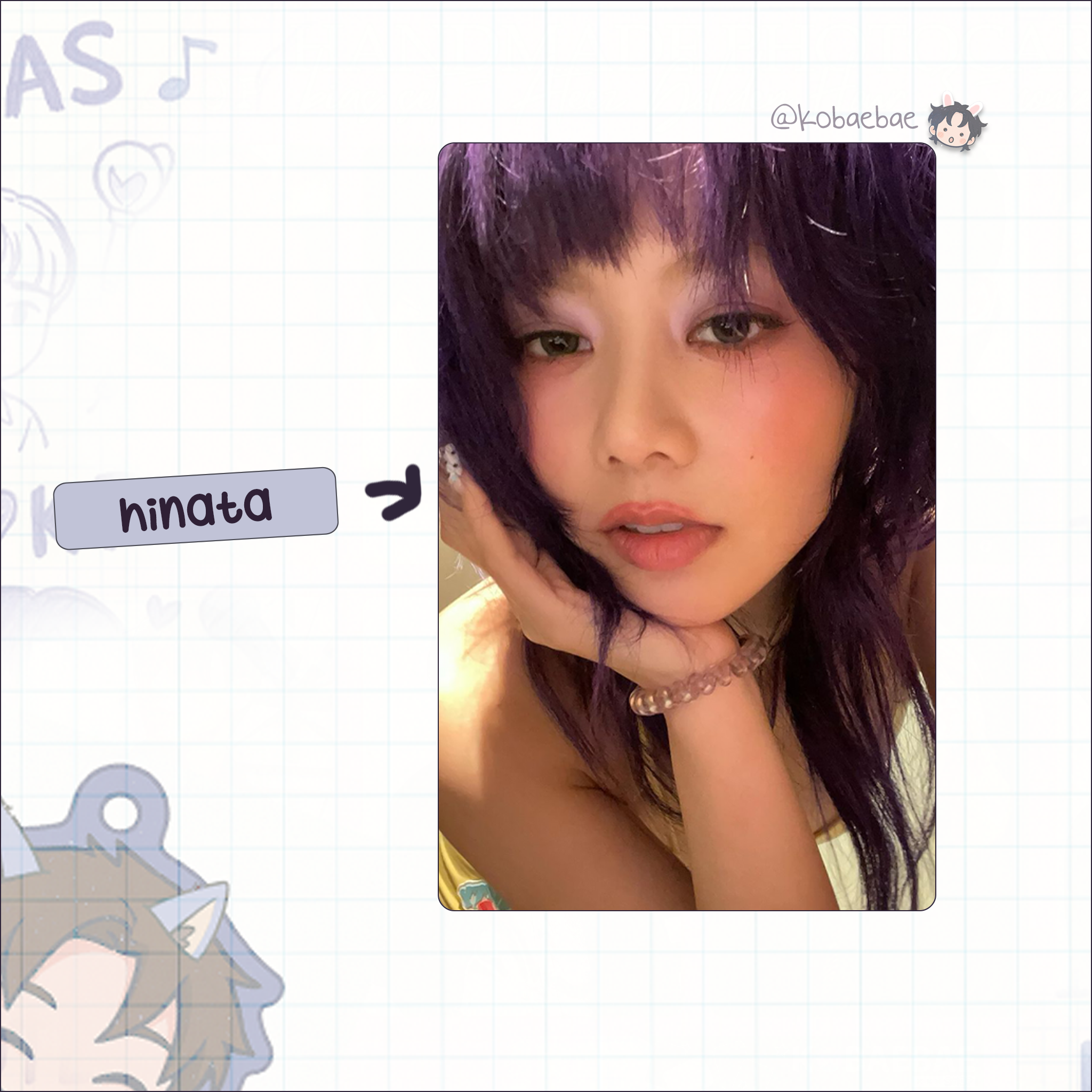 Xg - handmade photocards kpop inspired - Random set 2