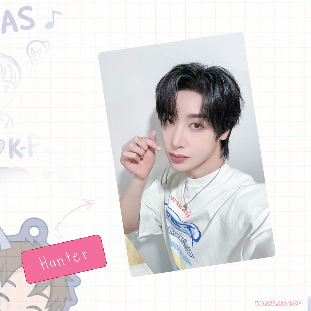 Xkrs - Radio Concept Handmade photocards kpop inspired - Bias set