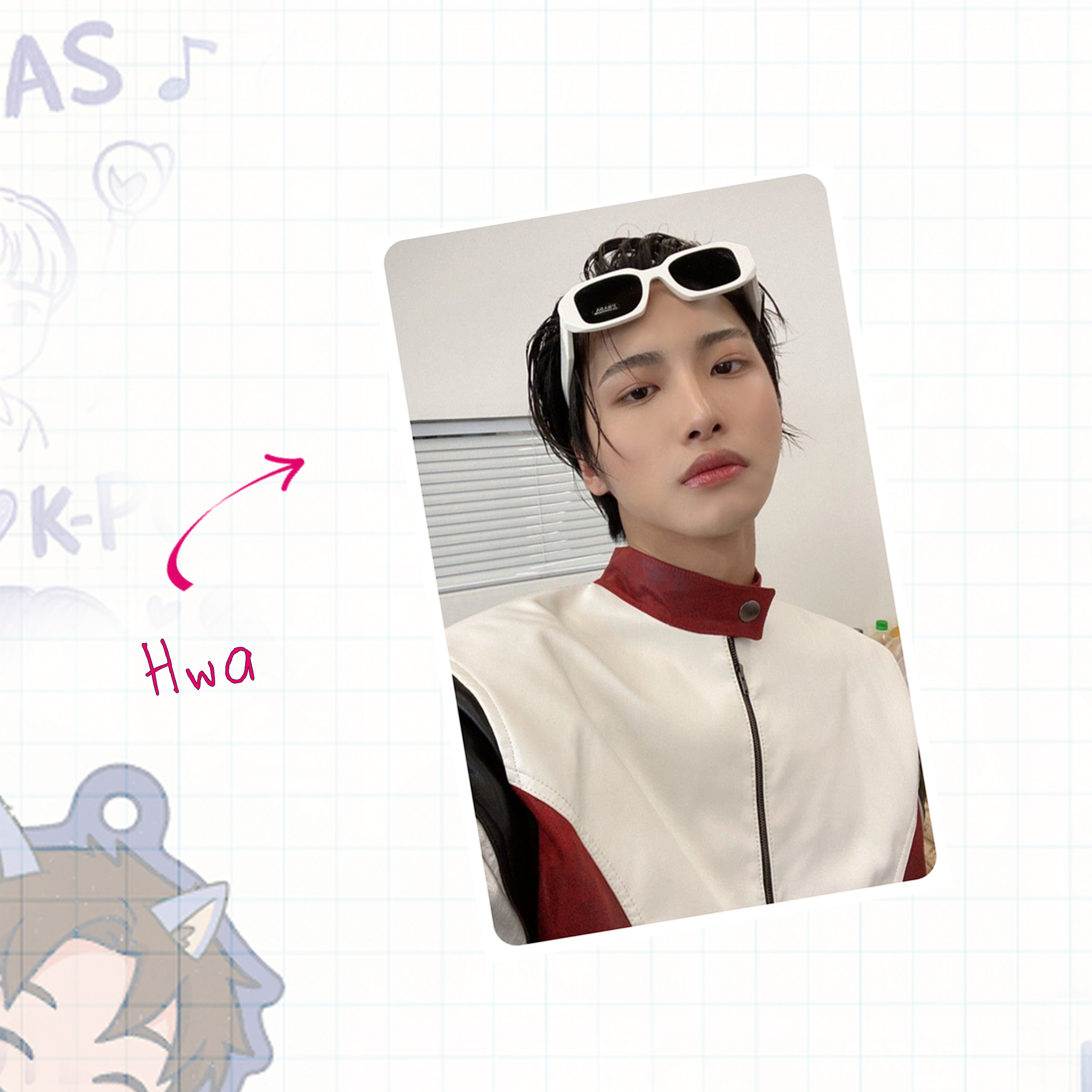Atz - Ot8 handmade photocards kpop inspired - Set 1