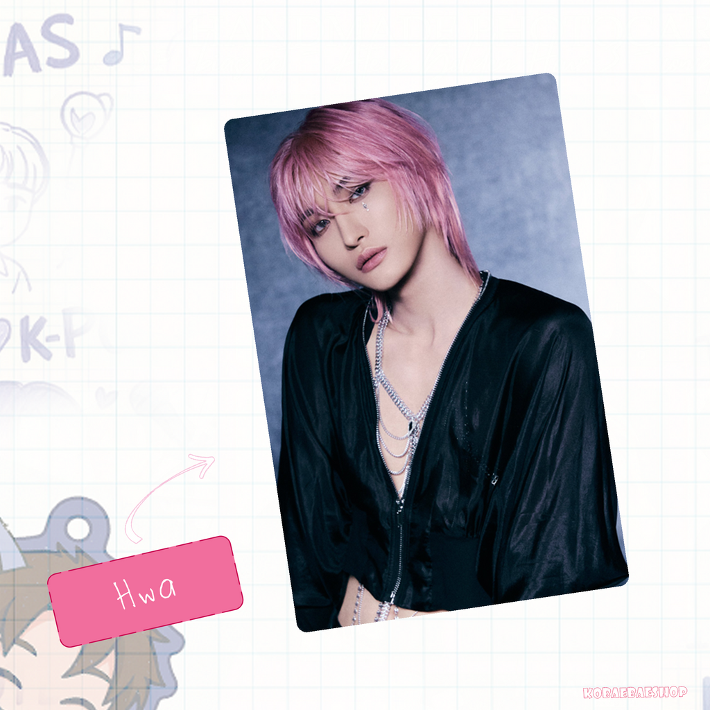 Atz - Golden H. 2 -  Handmade photocards kpop inspired - For vers.