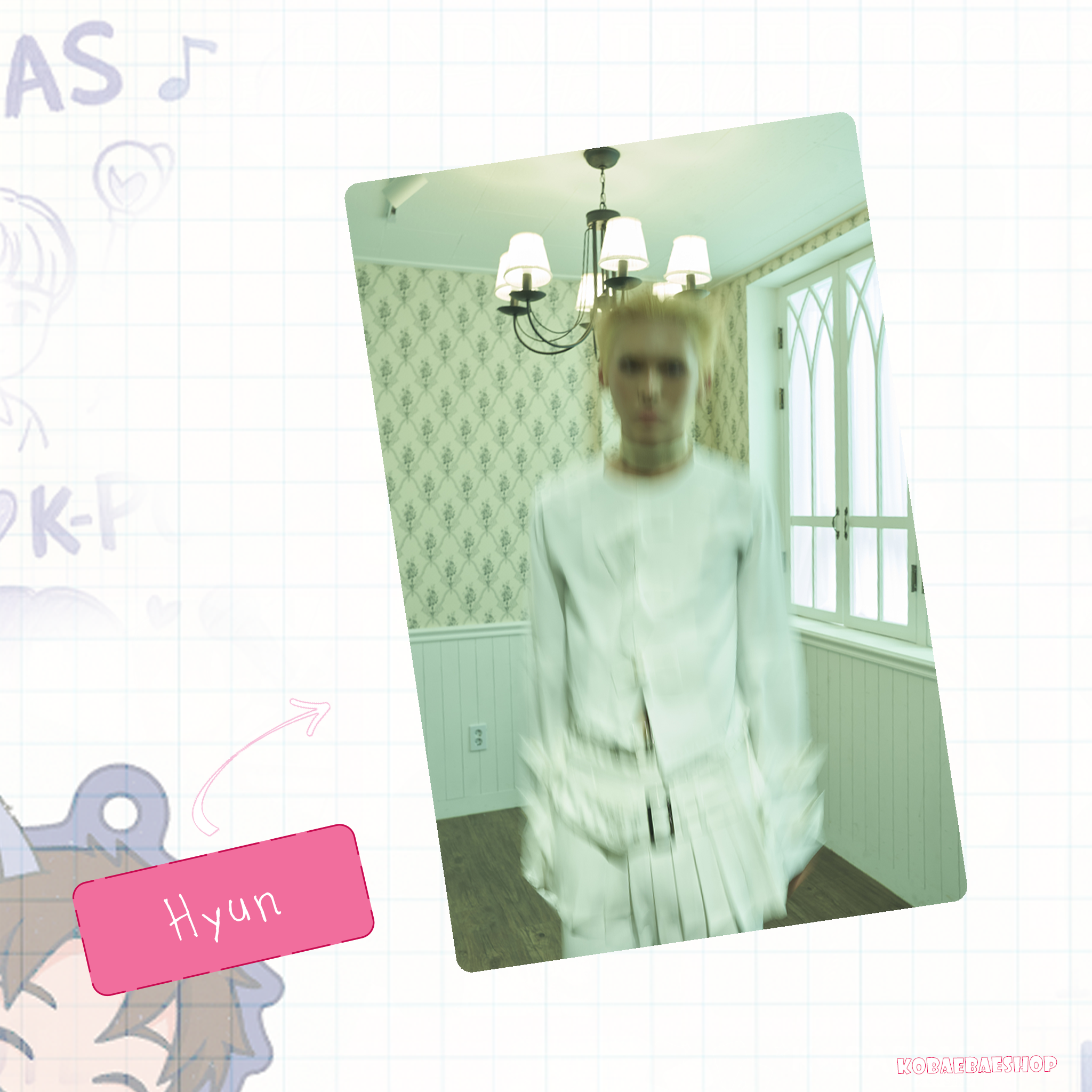 Xlov - Mini Album Handmade photocards kpop inspired - Bias Set 3