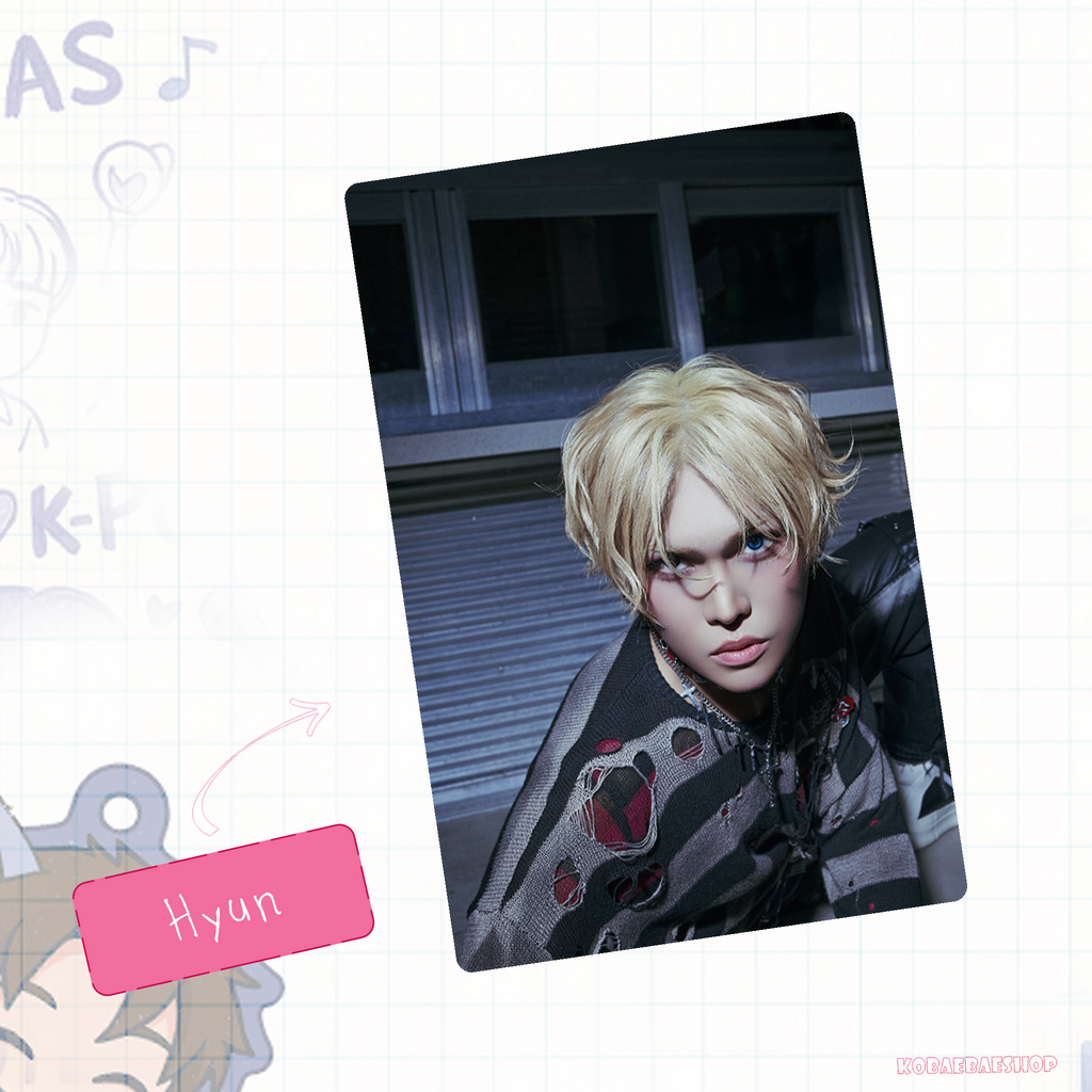 Xlov - Mini Album Handmade photocards kpop inspired - Bias Set 5