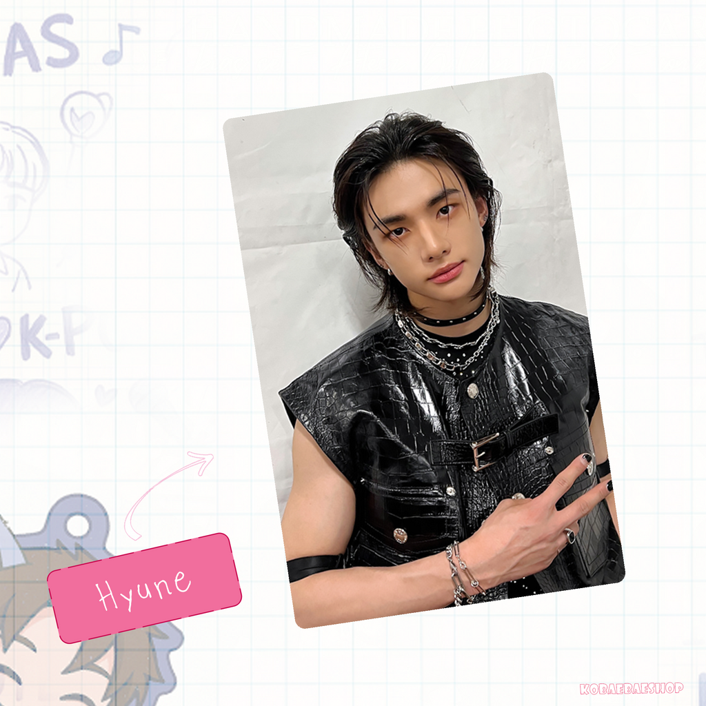 Skz - Ate Handmade photocards kpop inspired - Tube set