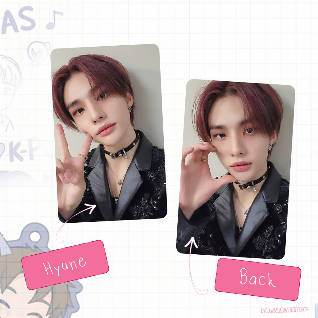 Skz - Happy New Year (25) Handmade photocards kpop inspired - Double side set