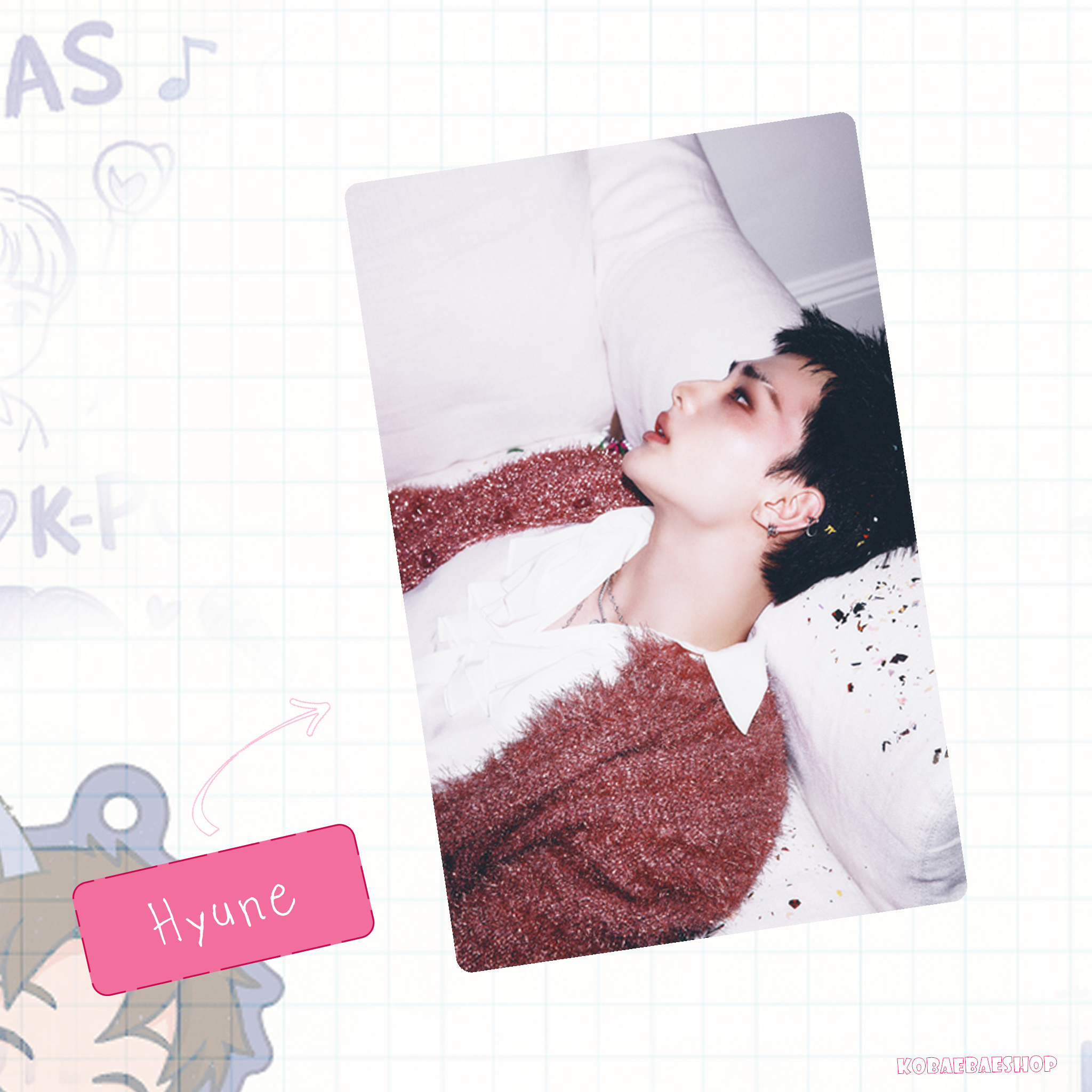 Skz - Doit  handmade photocards kpop inspired - Bias set 2