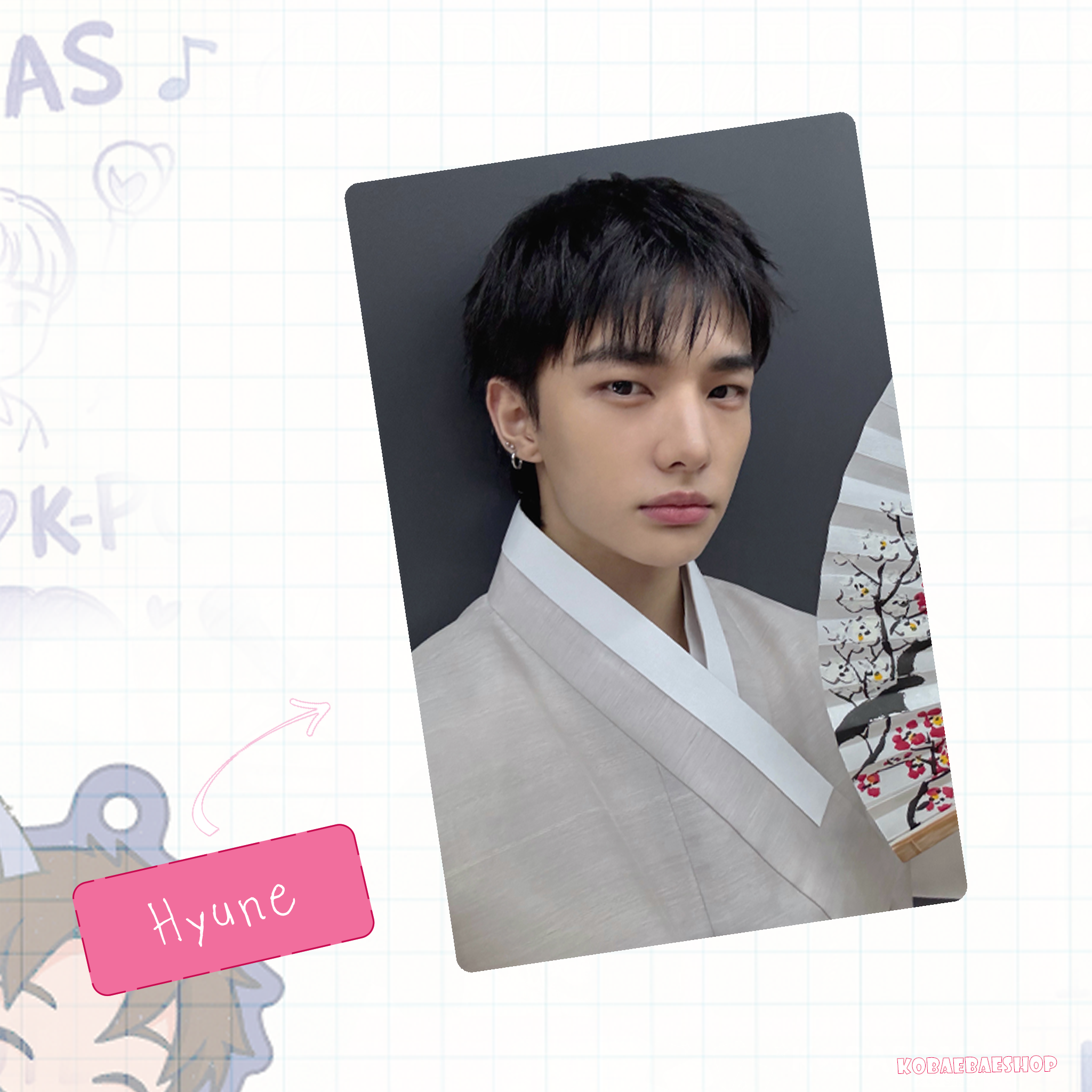 Skz - Chuseok 25 handmade photocards kpop inspired - Bias set