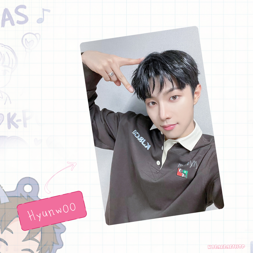 Xkrs - Radio Concept Handmade photocards kpop inspired - Bias set