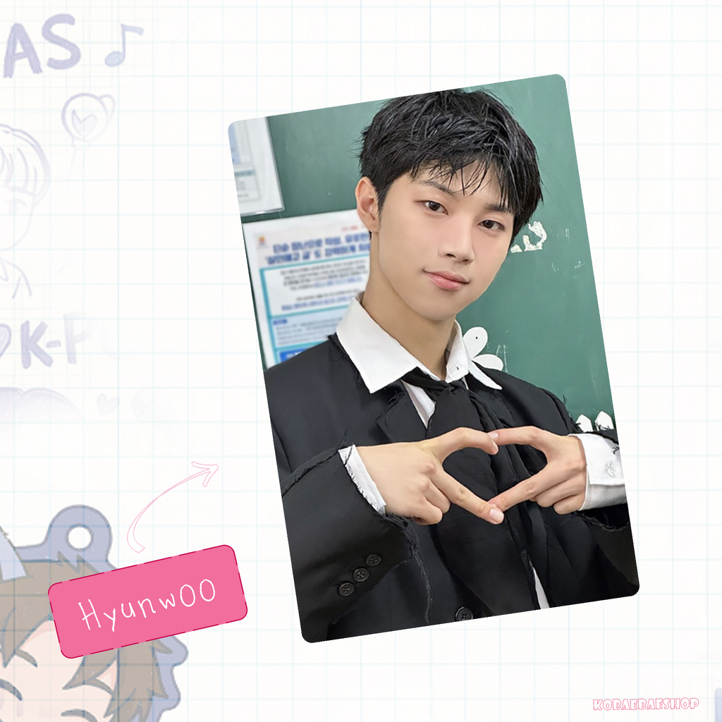 Xkrs - Dazed IG Handmade photocards kpop inspired - Bias set