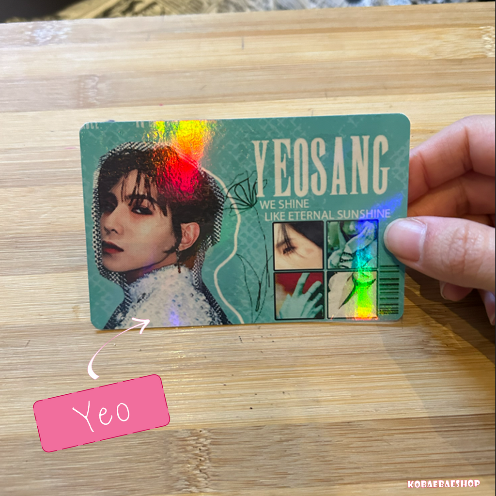 Atz Handmade Holographic Postcards – A6 Fanmade Kpop Inspired (OT8)