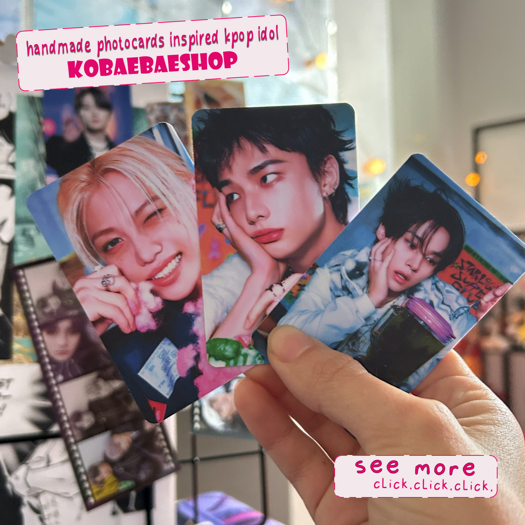 Skz - SG 2026 Handmade photocards kpop inspired - Bias set
