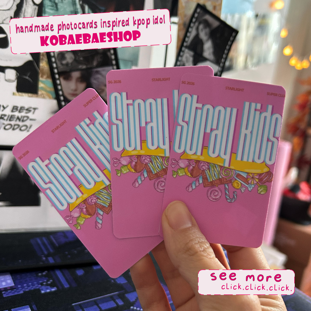 Skz - SG 2026 Handmade photocards kpop inspired - Bias set
