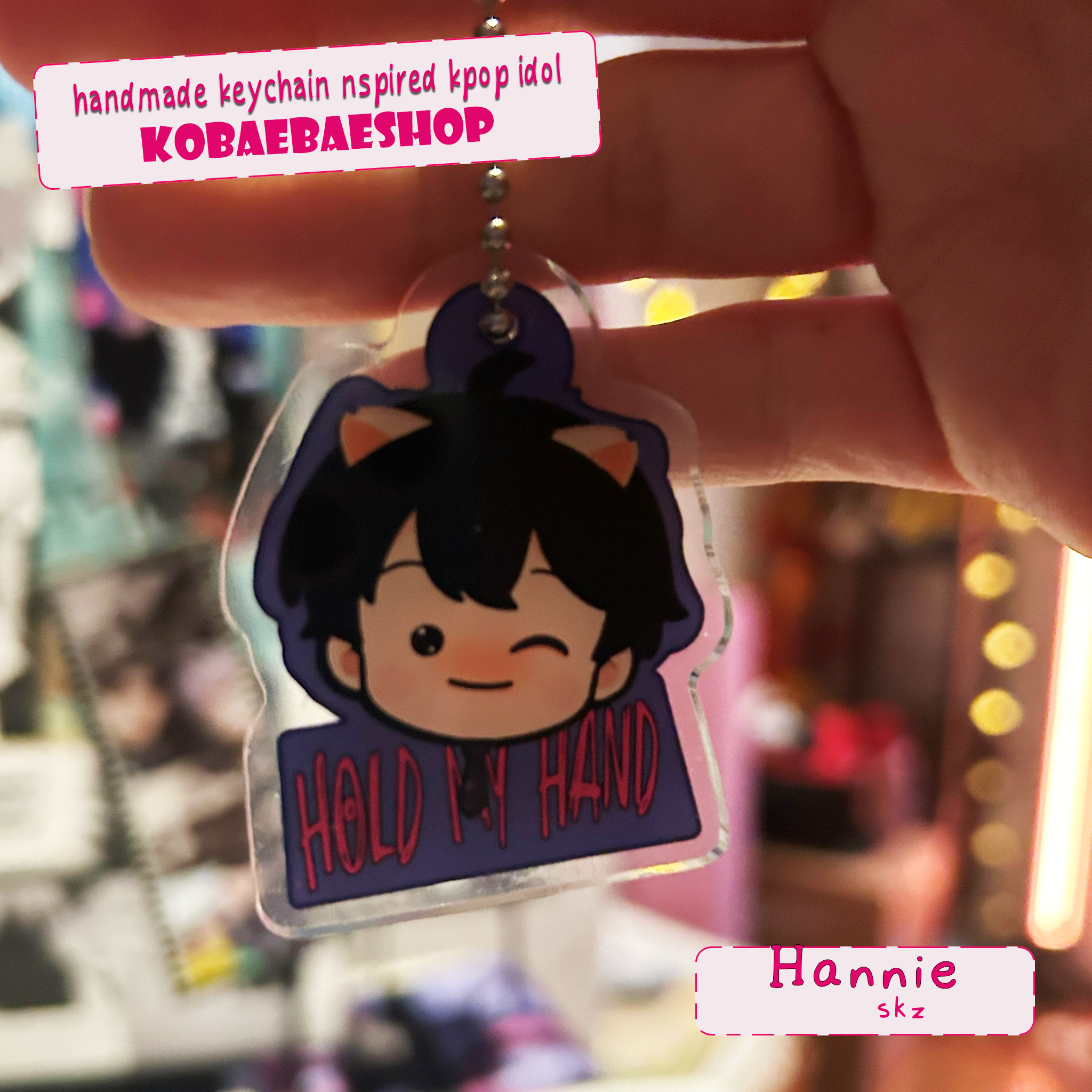 SKZ Inspired Keychain - Han Design - Kpop Fan Gift - Fanmade Merch
