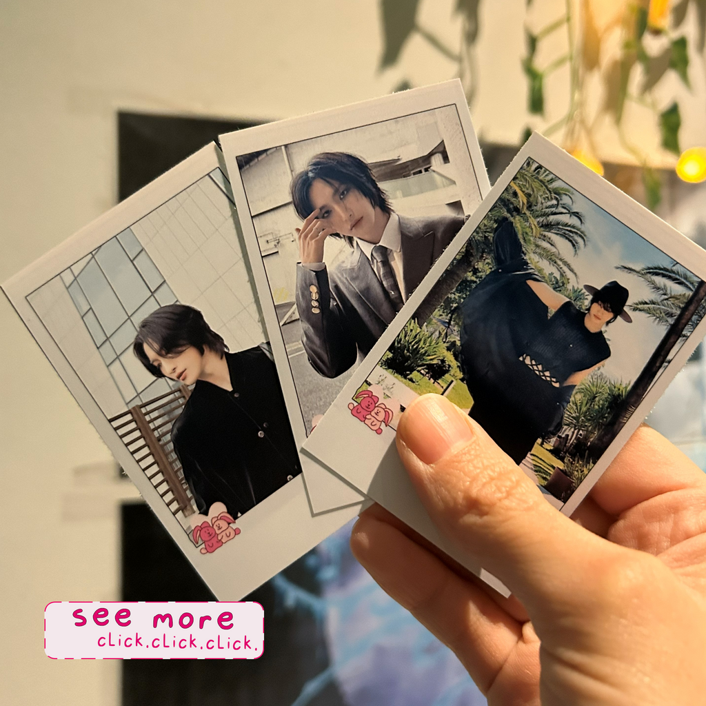 Atz - Date with My Bias - Hwa Instant-Style Fanmade Photo Print