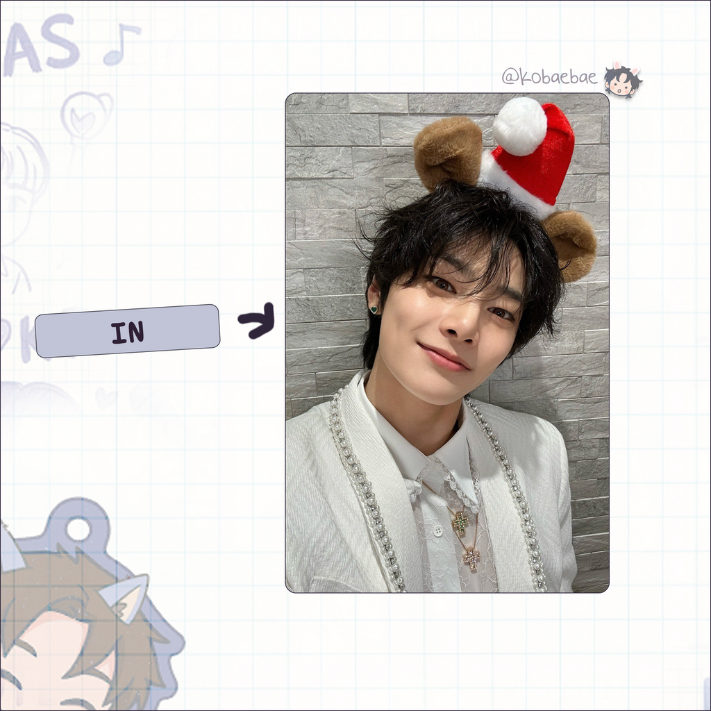 Skz - Handmade photocards kpop inspired - Christmas Calendar Bias Set