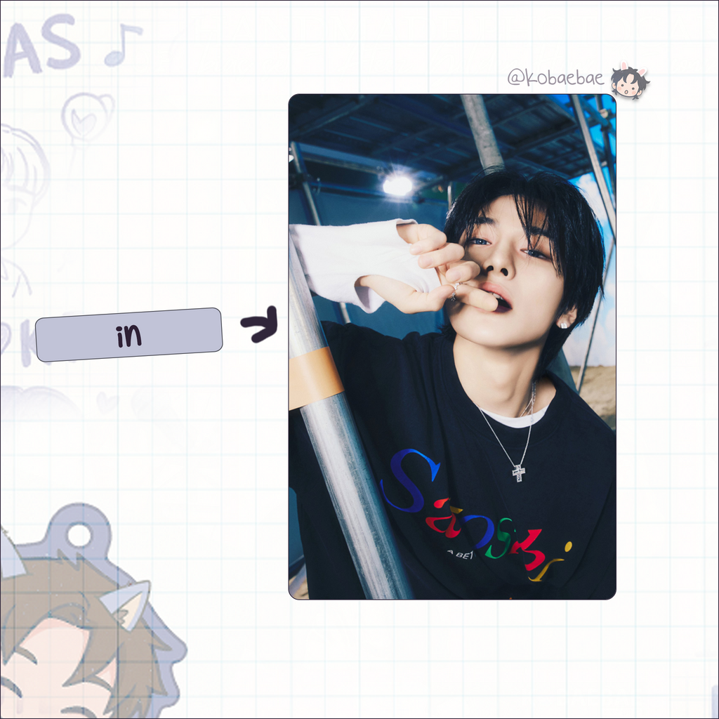 Skz (Stray Kids) - Dominate T. handmade photocards kpop inspired - Bias set