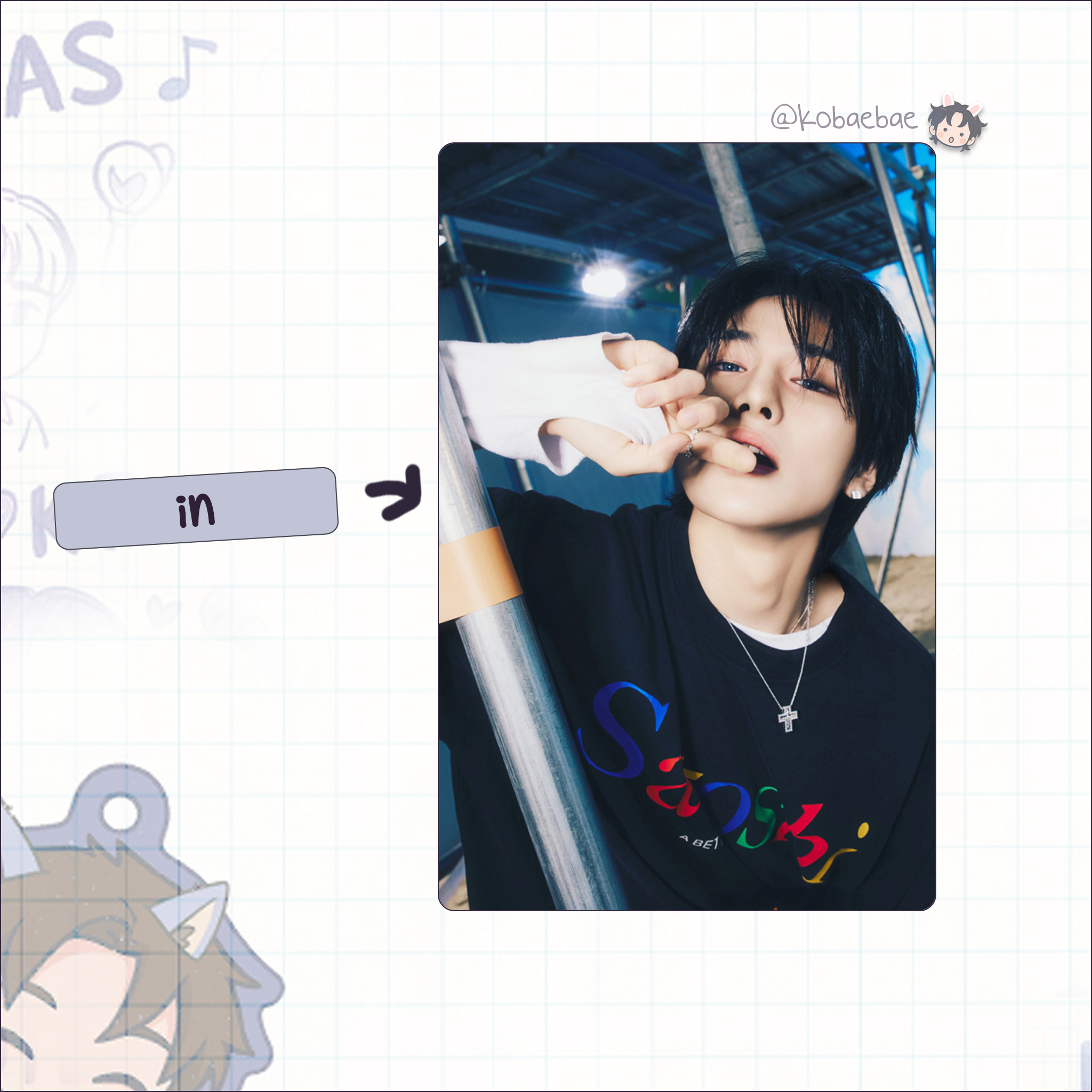 Skz (Stray Kids) - Dominate T. handmade photocards kpop inspired - Bias set