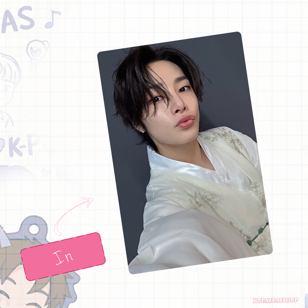 Skz - Chuseok 25 handmade photocards kpop inspired - Bias set