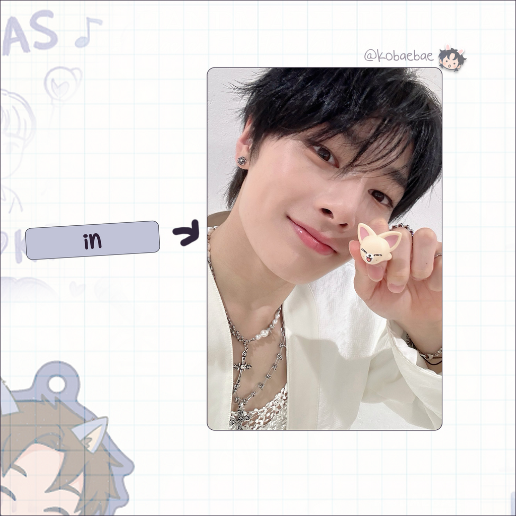 Skz - Handmade photocards kpop inspired - Skzoo Ring