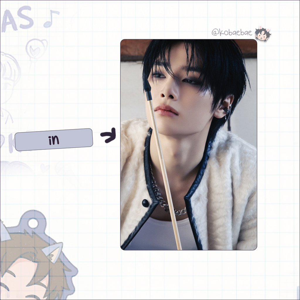 Skz - H.o.p Handmade photocards kpop inspired - Bias set 3