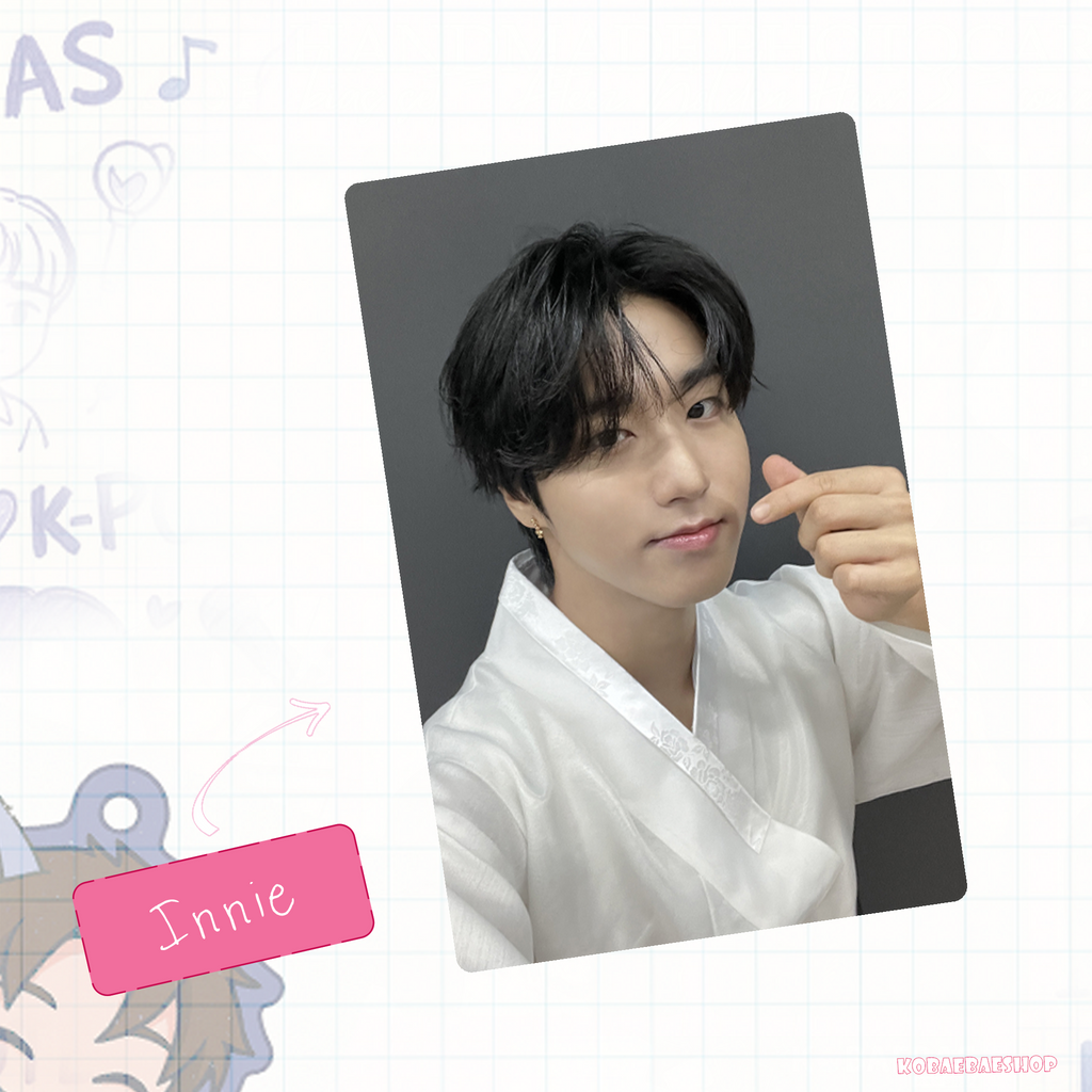 Skz - Chuseok 25 handmade photocards kpop inspired - Bias set