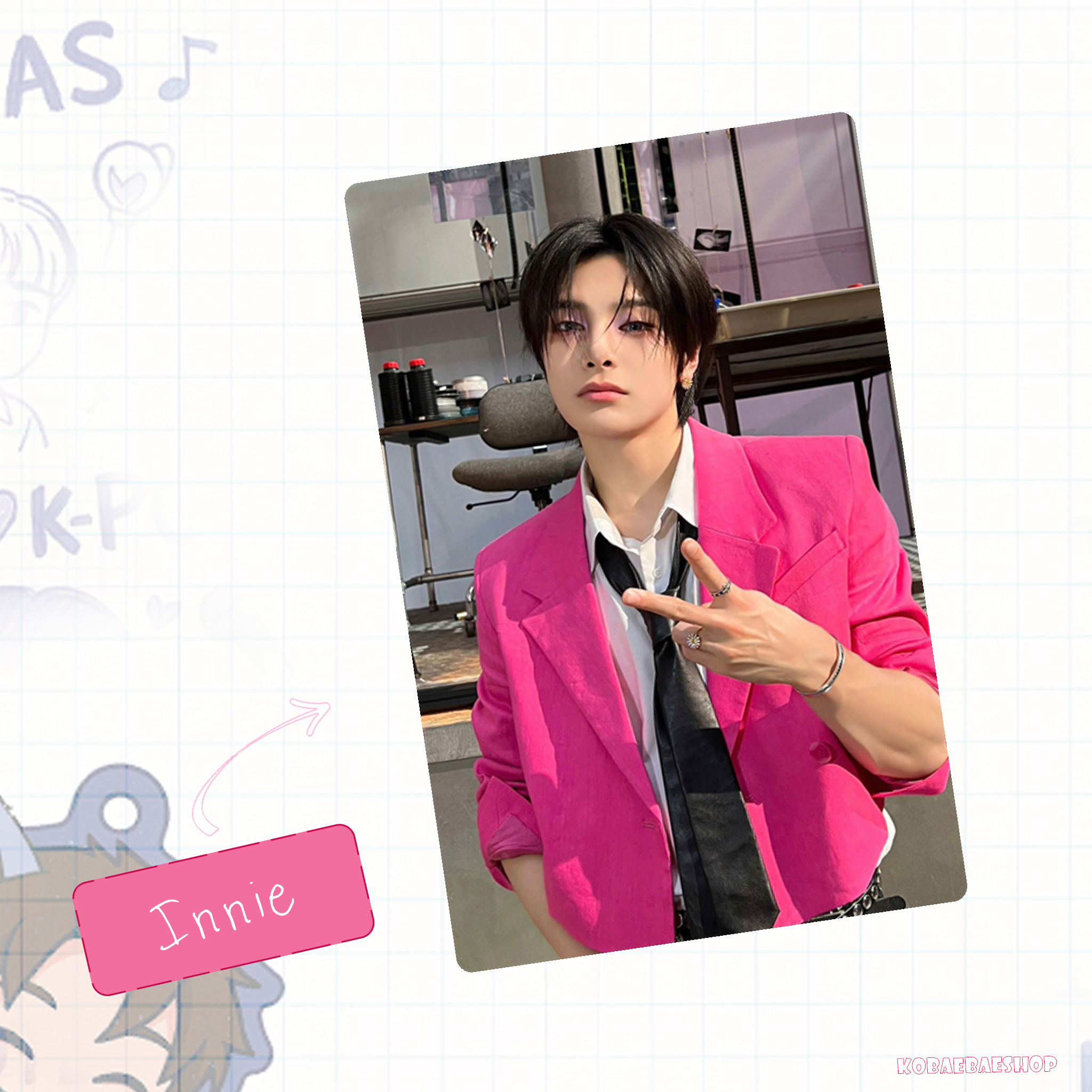 Skz - Do it (Mel) Handmade photocards kpop inspired - Bias set 2