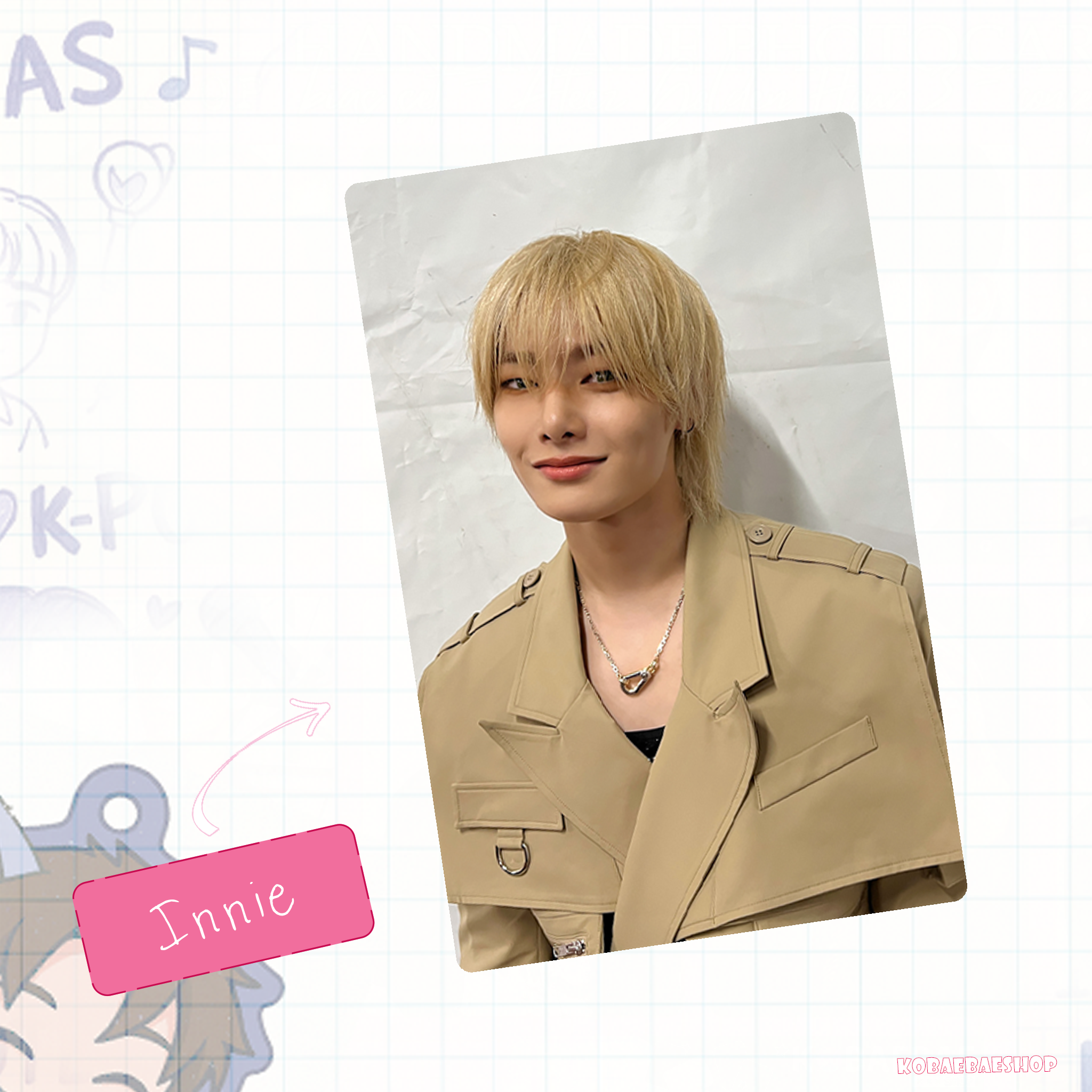 Skz - Ate Handmade photocards kpop inspired - Tube set