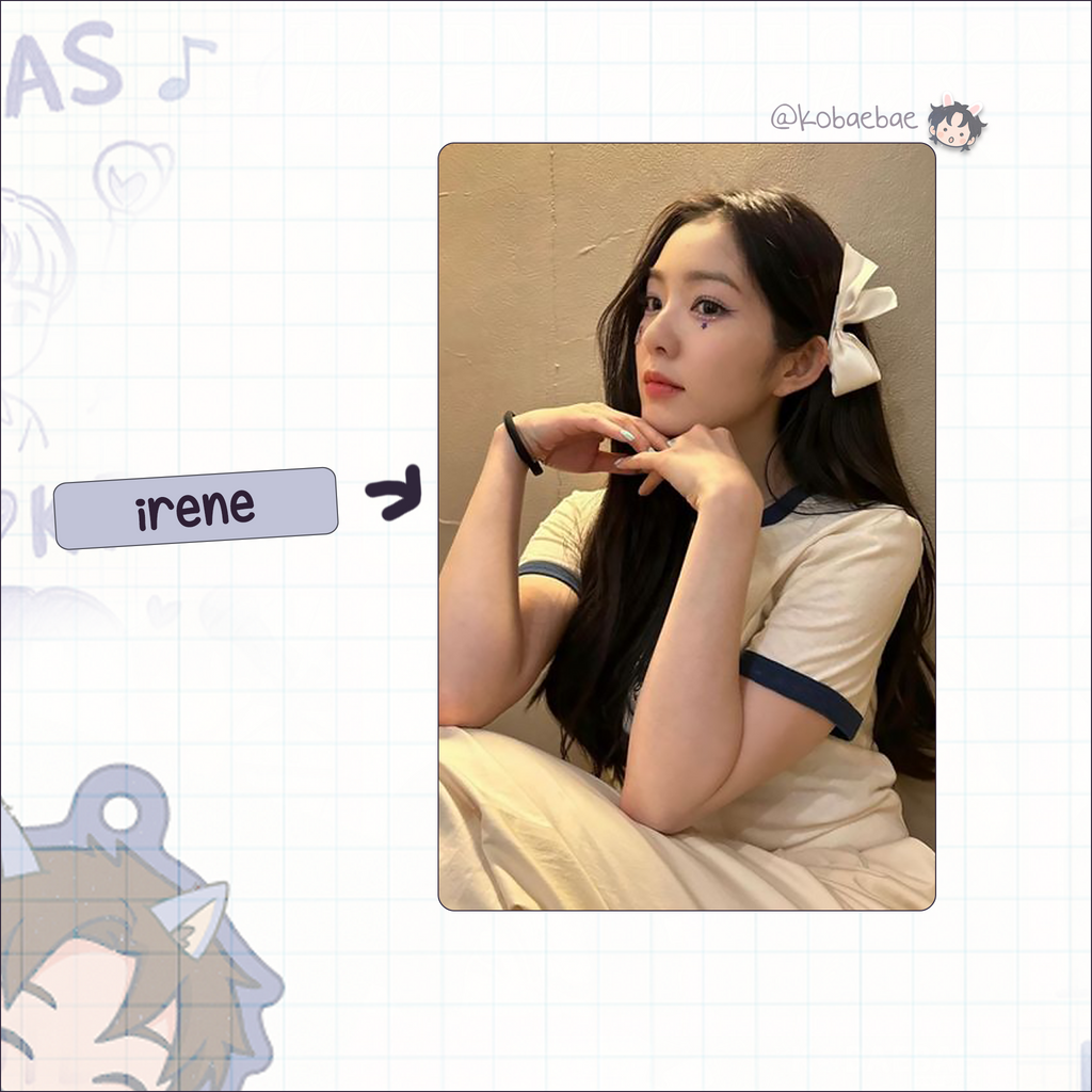 Red Velvet - Handmade photocards kpop inspired - Bias set ot5 pack