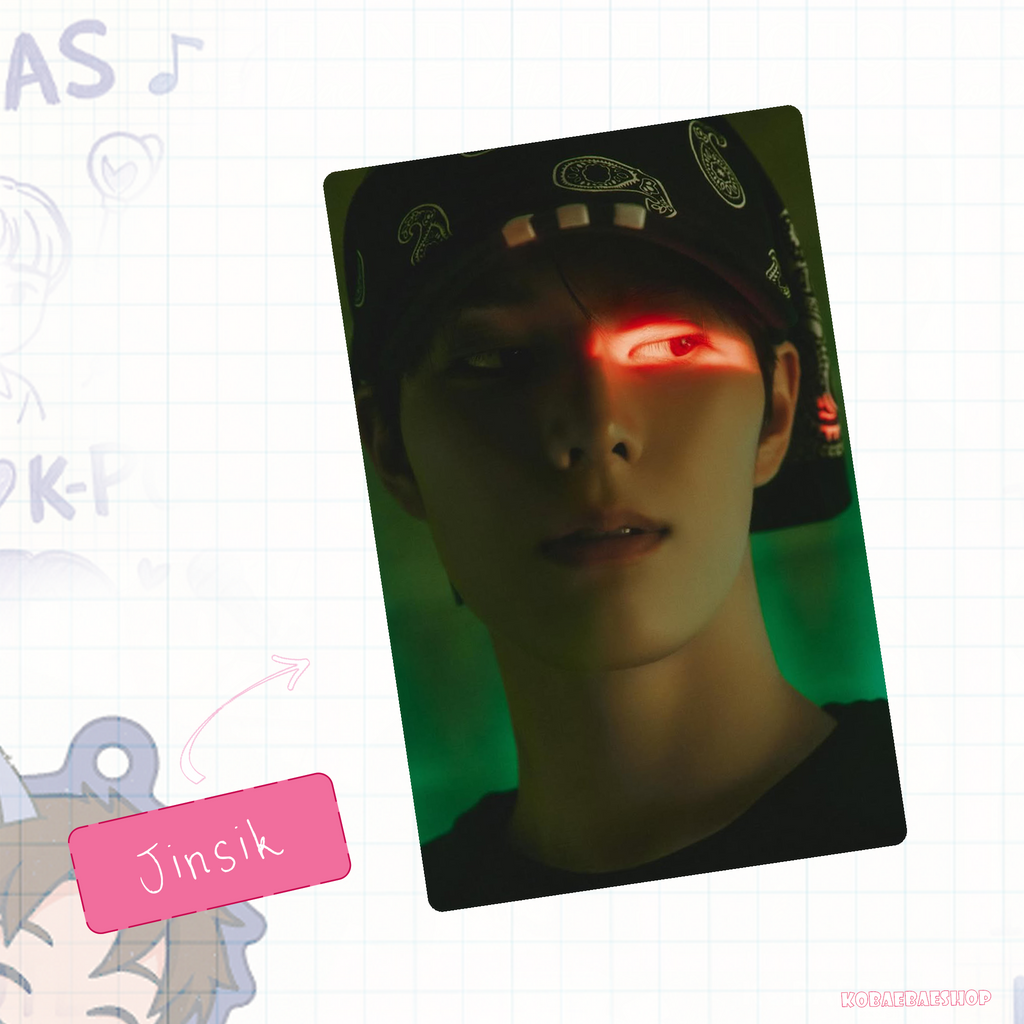 Xikers - OT10 Hiker handmade photocards - bias set 1